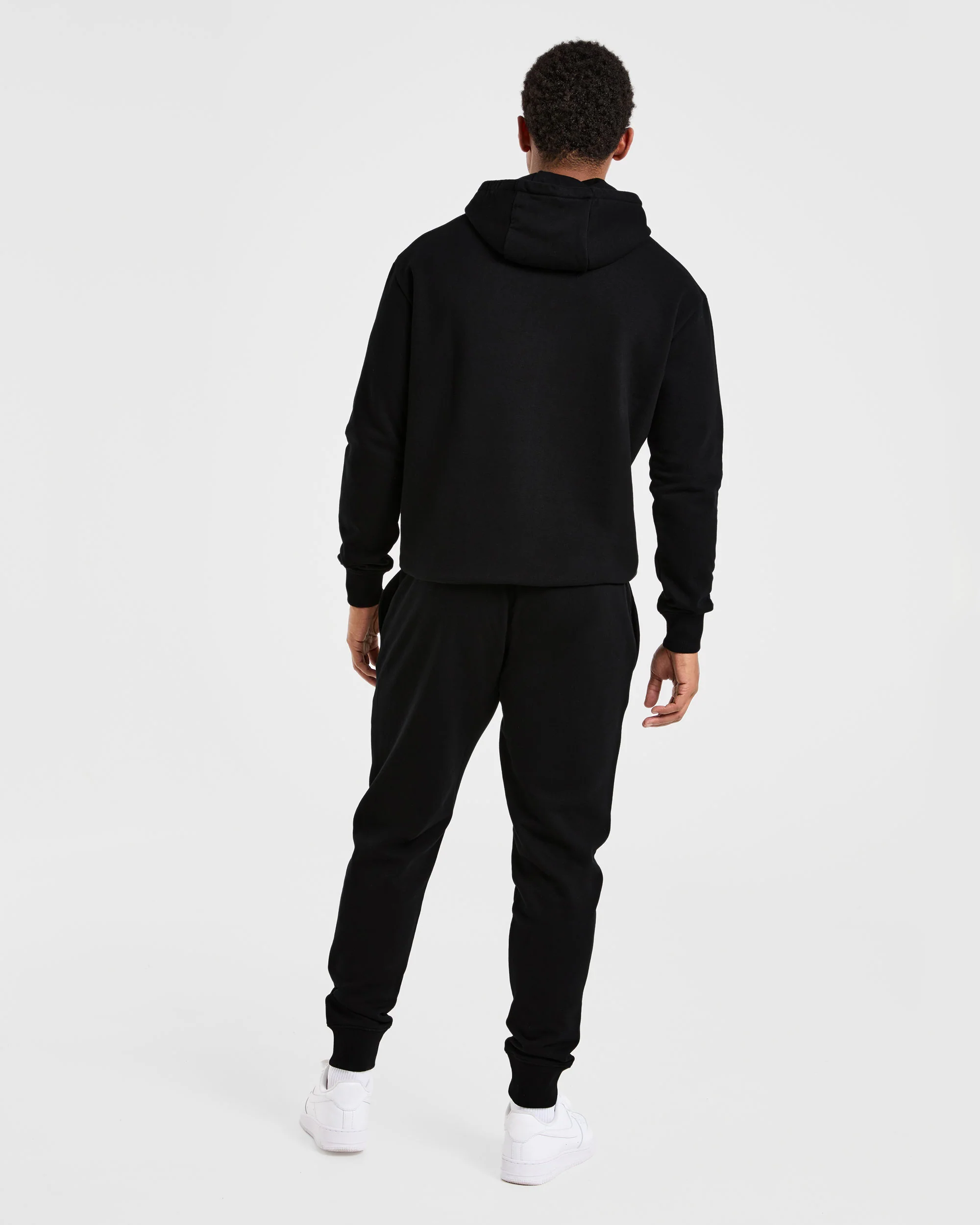 Essential Lightweight Hoodie - Noir - Image 4