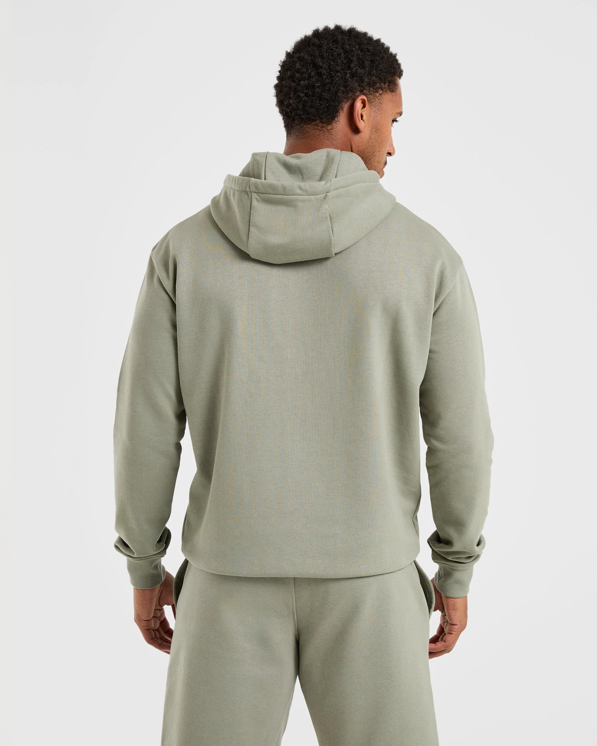 Essential Lightweight Hoodie - Washed Sage - Image 2