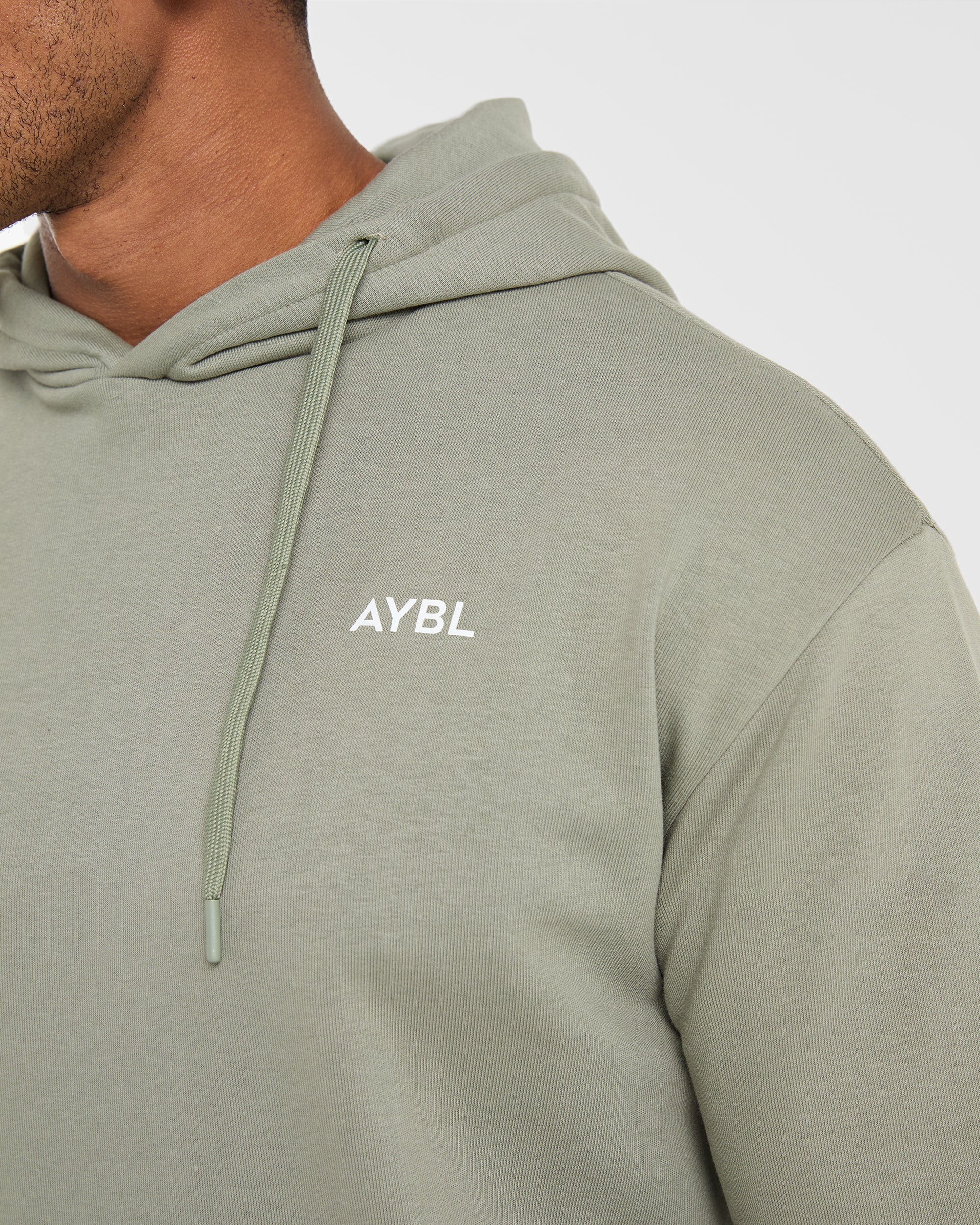 Essential Lightweight Hoodie - Washed Sage - Image 5