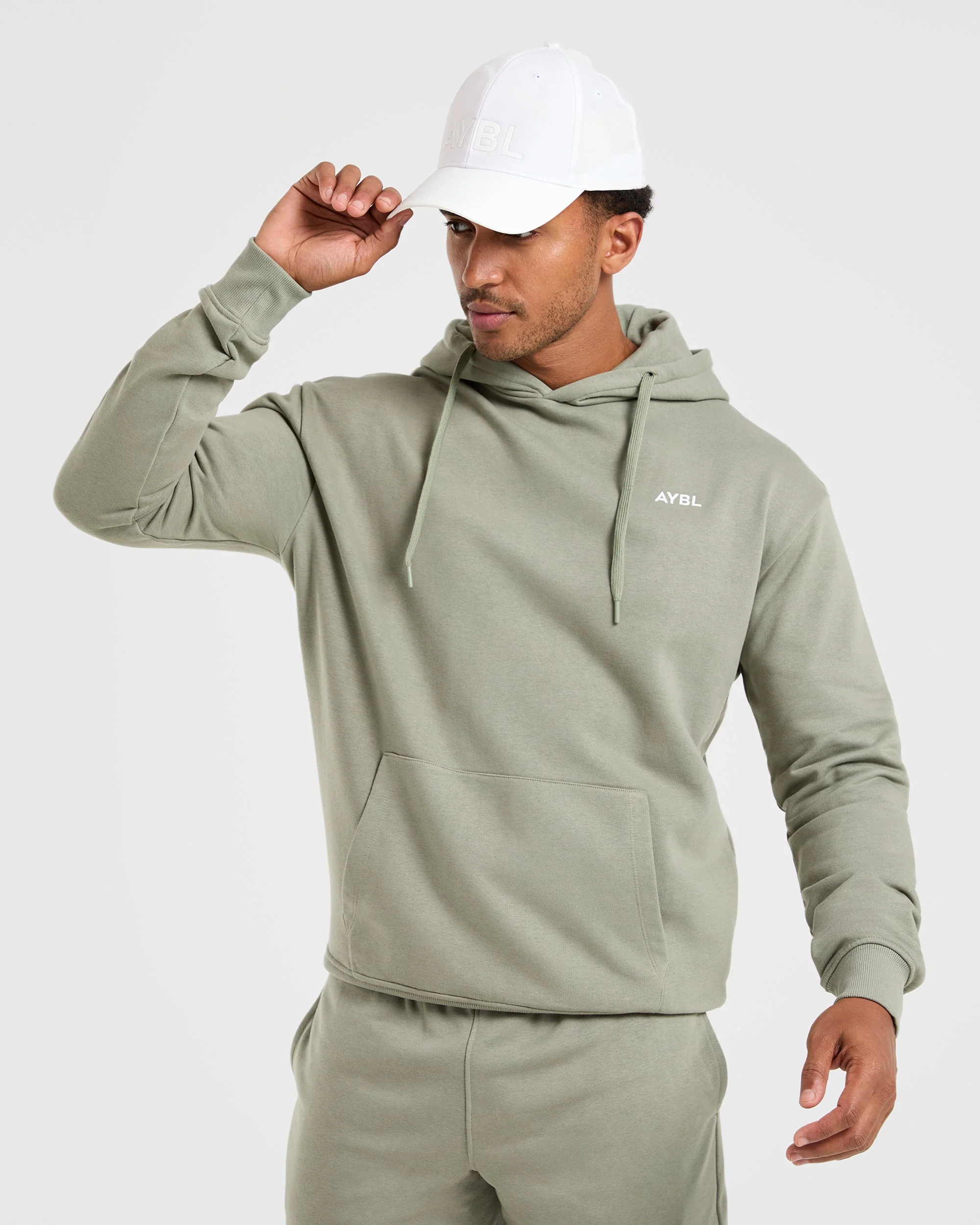 Essential Lightweight Hoodie - Washed Sage - Image 7