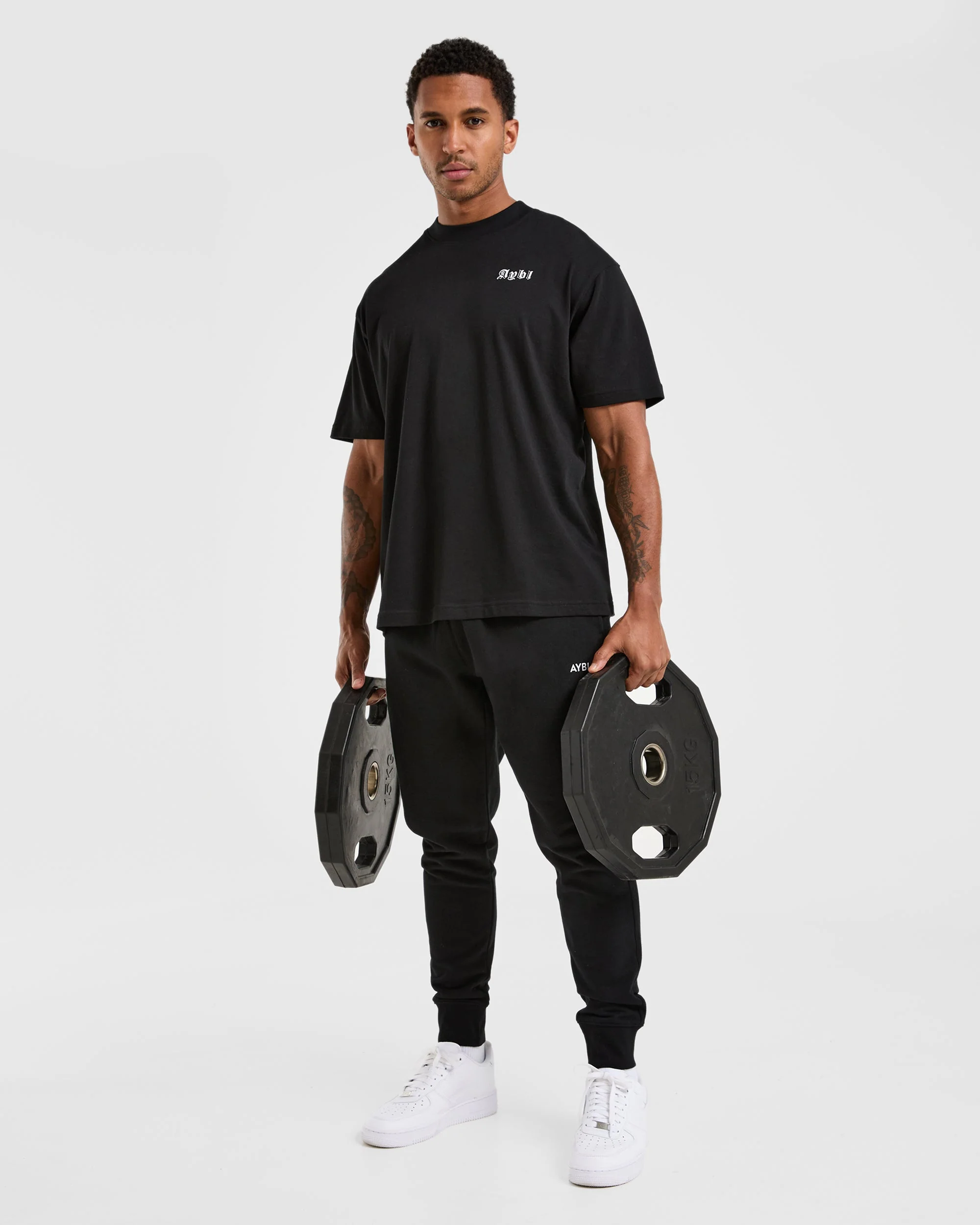 Essential Lightweight Joggers - Noir - Image 7