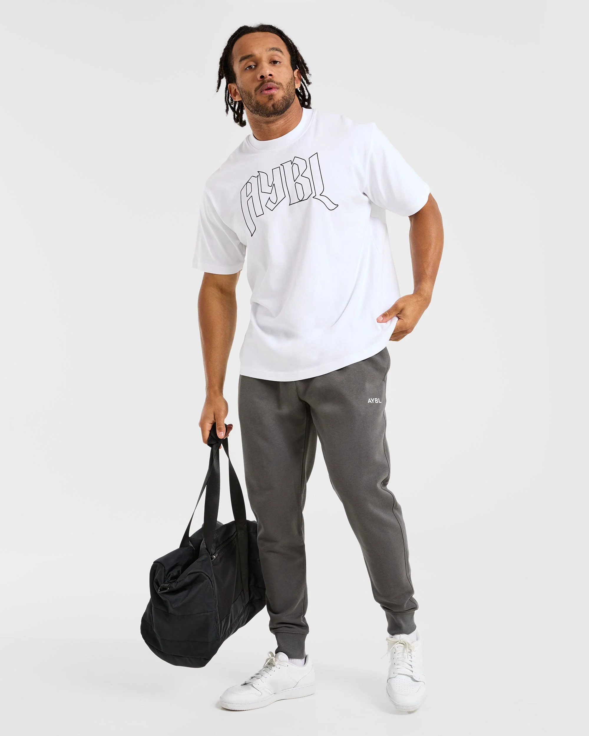 Essential Lightweight Joggers - Charcoal - Image 8