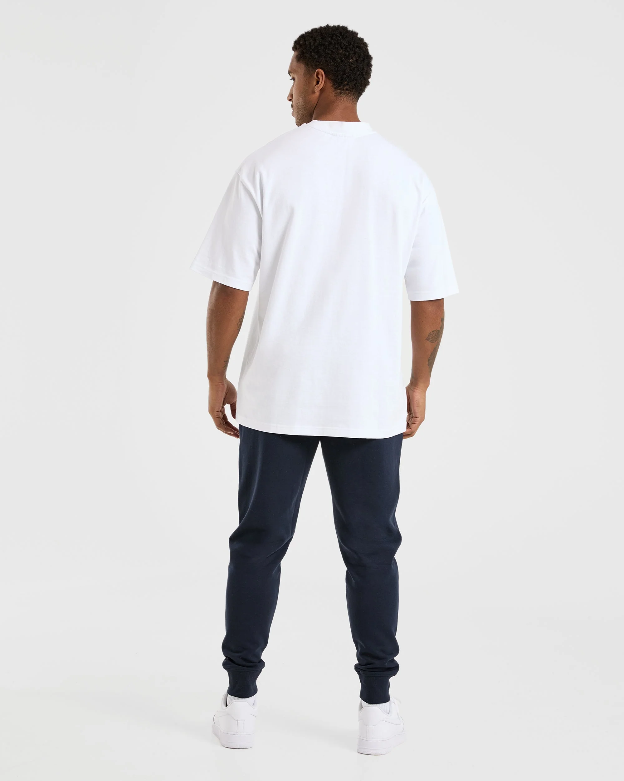 Essential Lightweight Joggers - Navy - Image 4