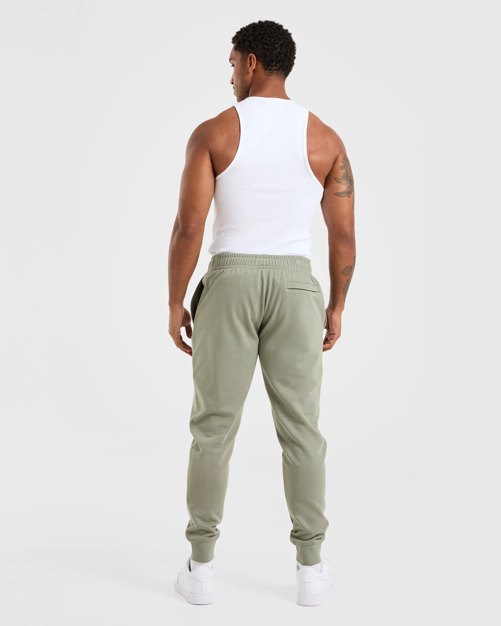 Essential Lightweight Joggers - Washed Sage - Image 4