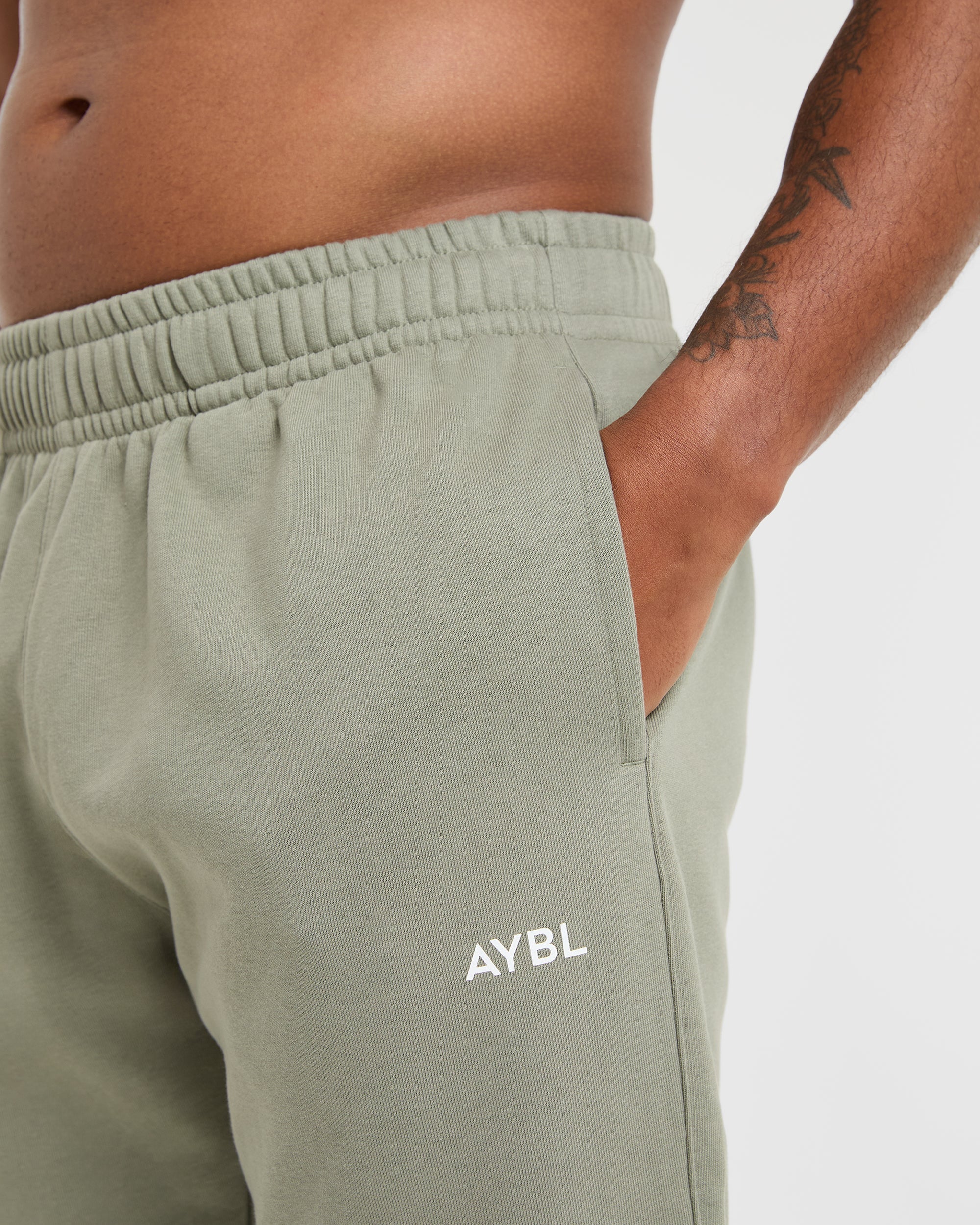 Essential Lightweight Joggers - Washed Sage - Image 5