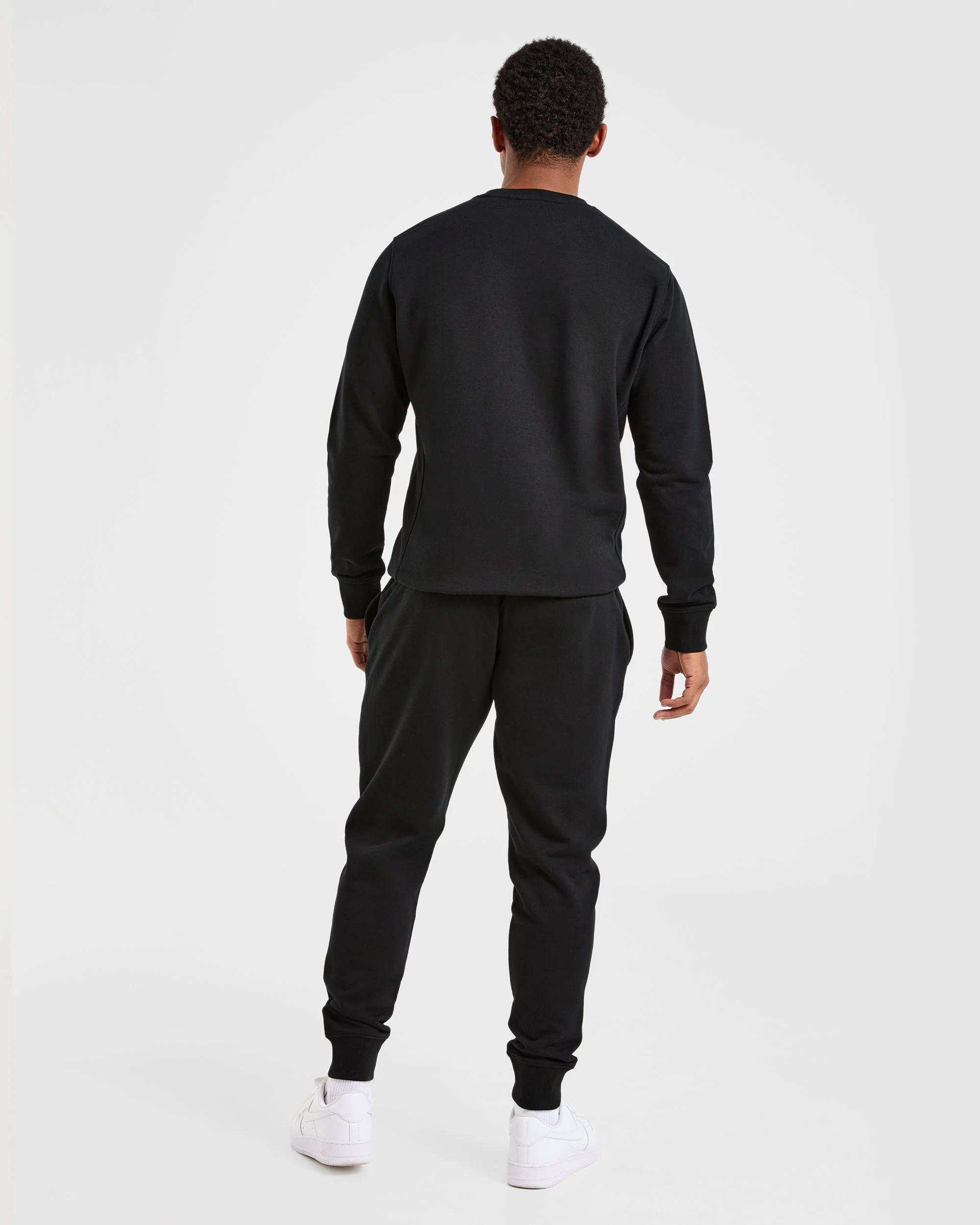 Essential Lightweight Sweater - Noir - Image 4