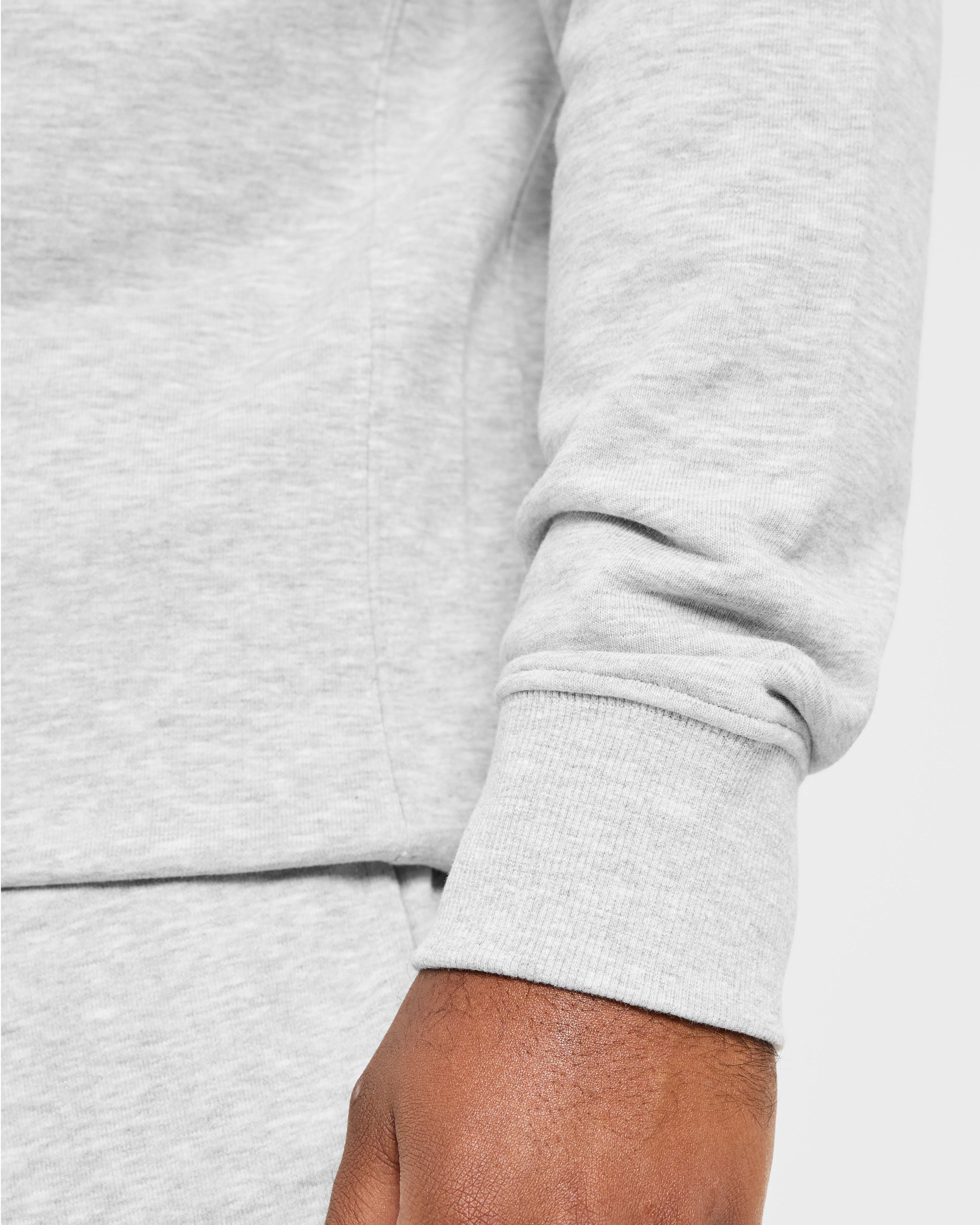 Essential Lightweight Sweater - Gris Marl - Image 6