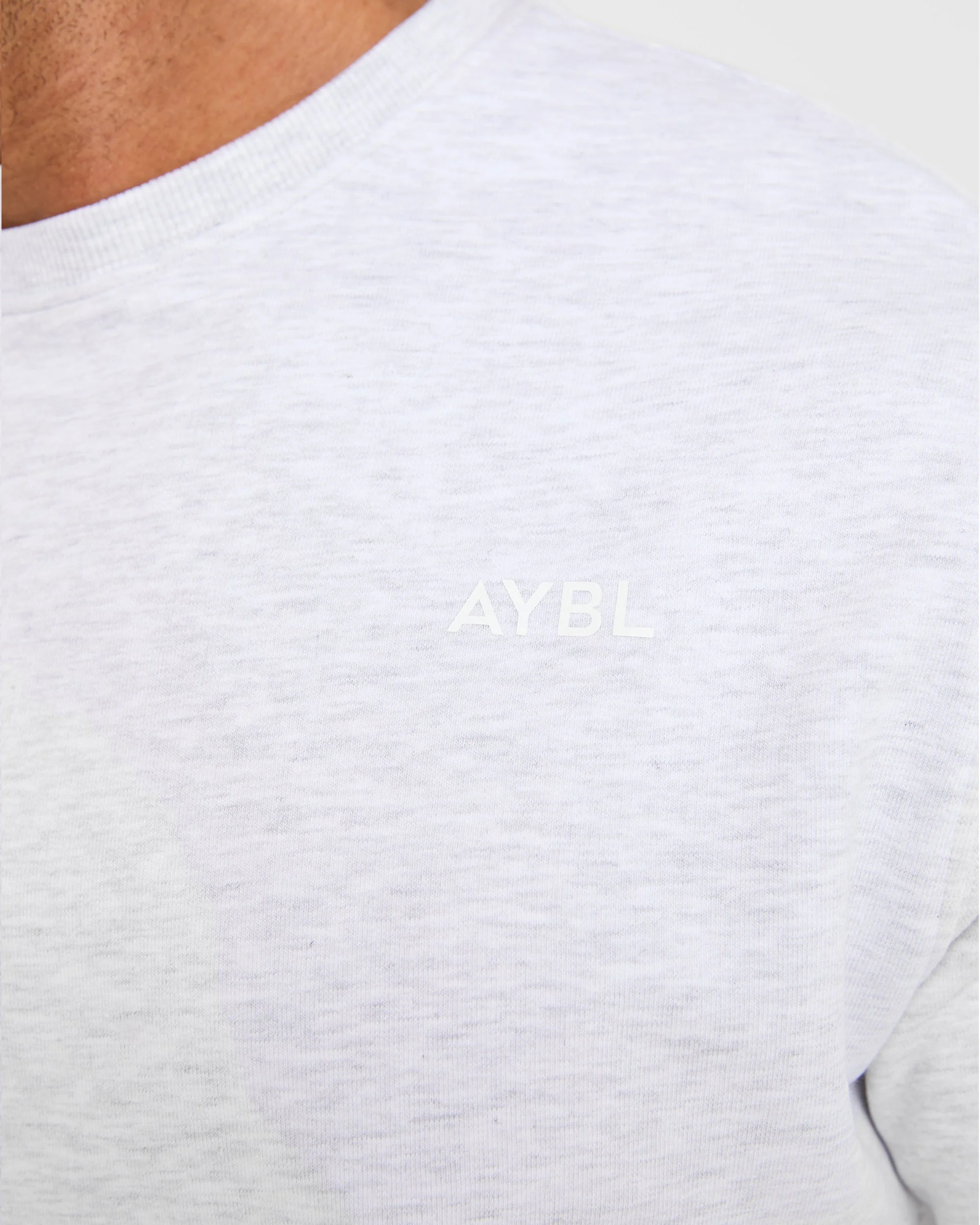 Essential Lightweight Sweater - Gris Marl - Image 5