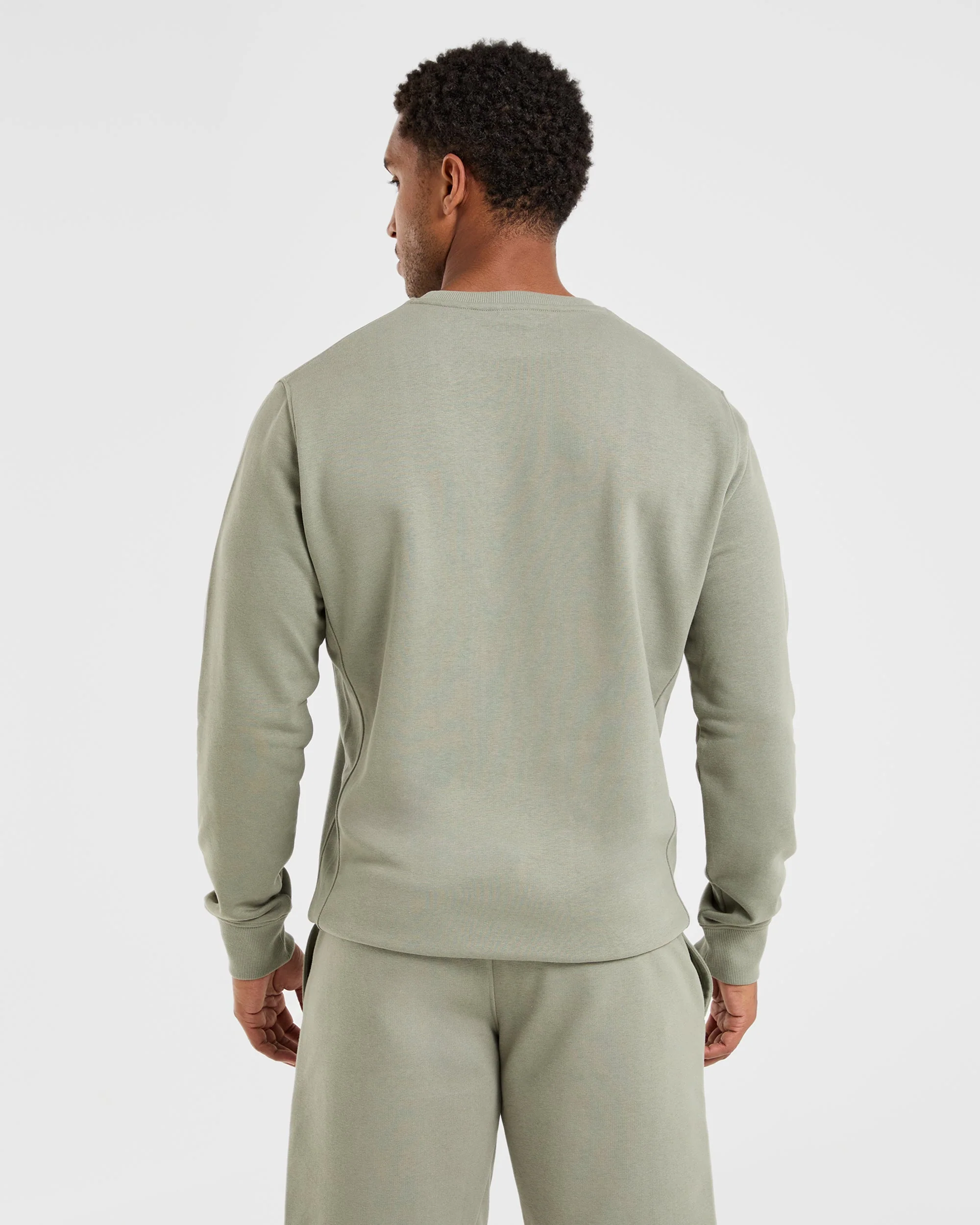 Essential Lightweight Sweater - Washed Sage - Image 2
