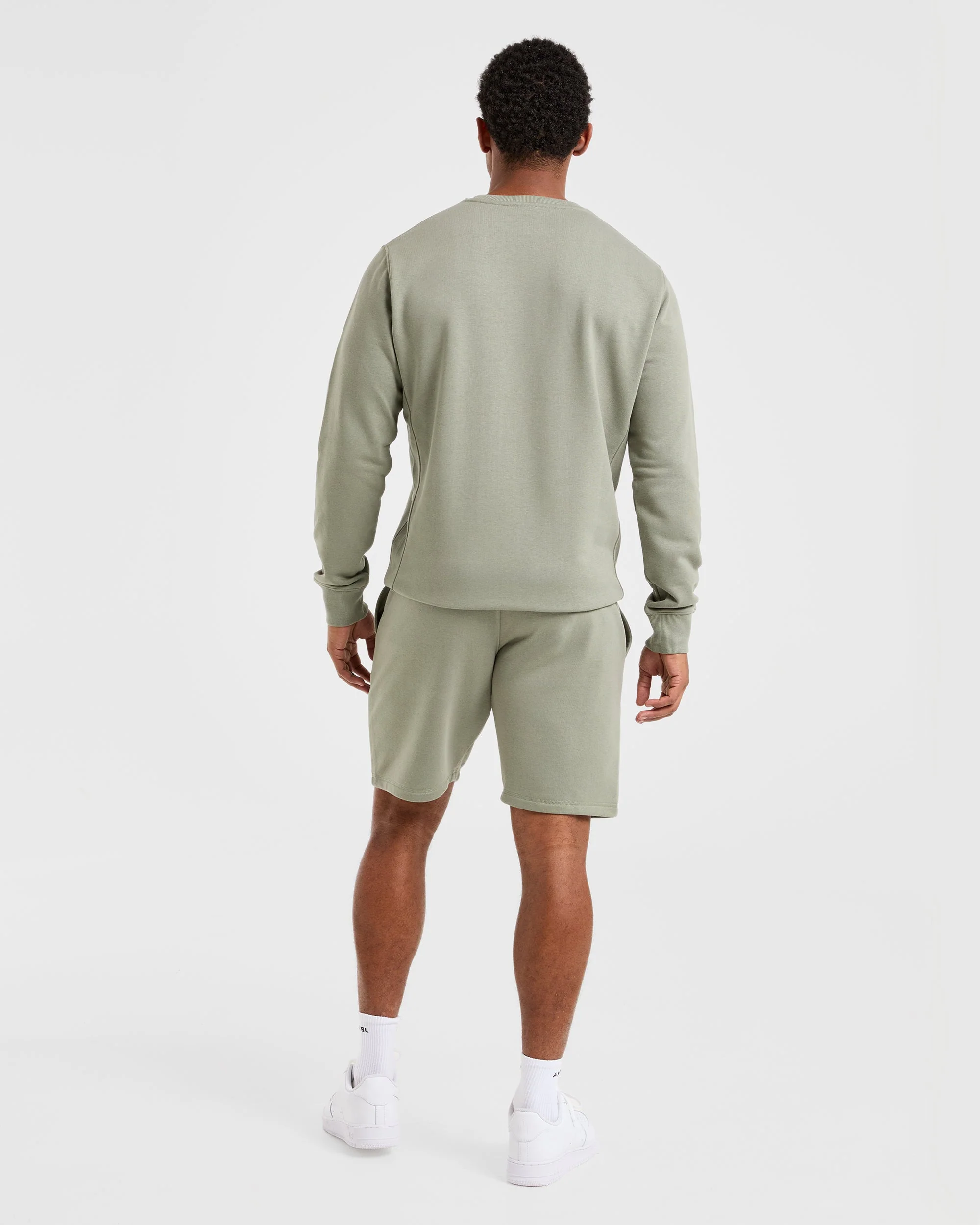 Essential Lightweight Sweater - Washed Sage - Image 4