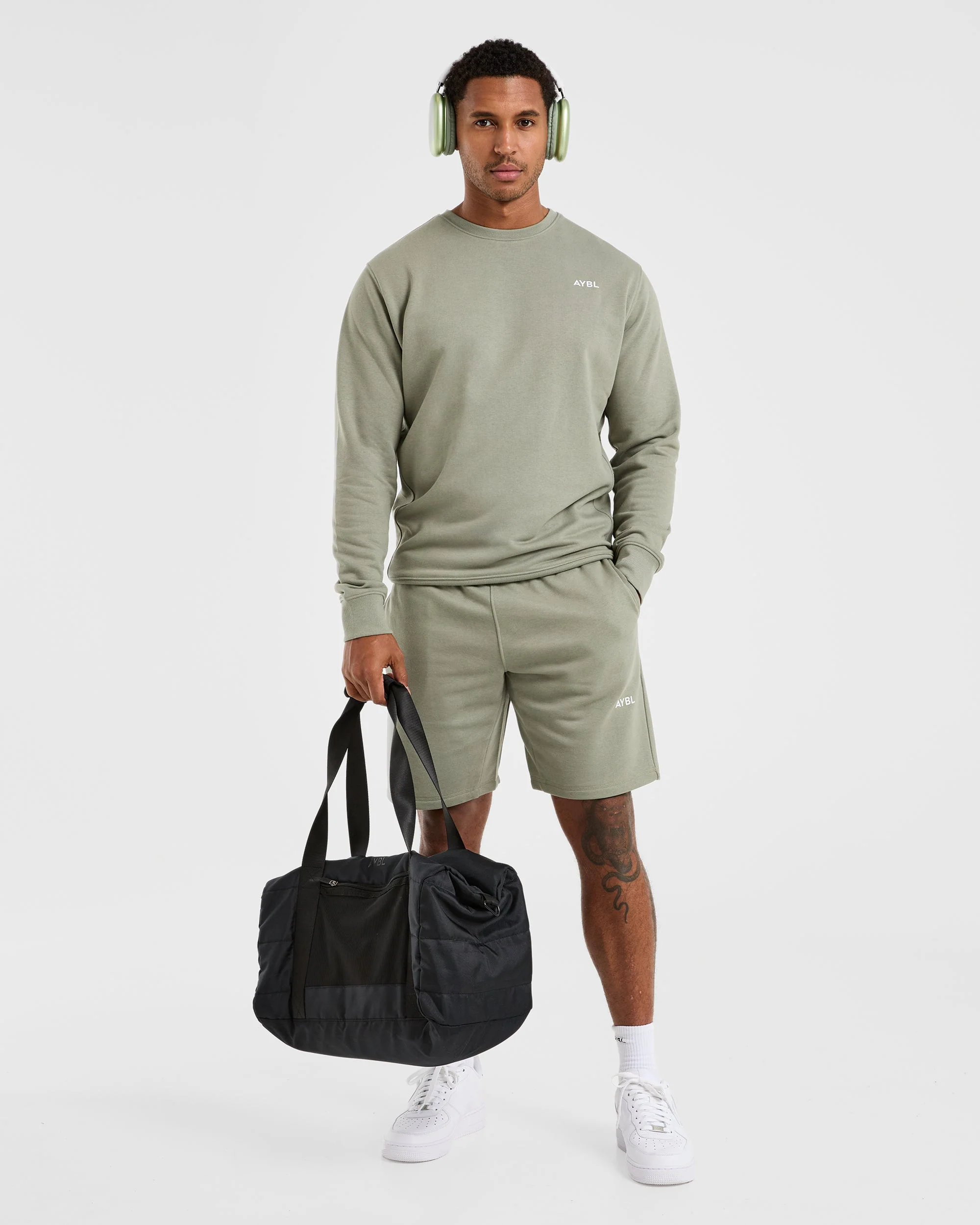 Essential Lightweight Sweater - Washed Sage - Image 8