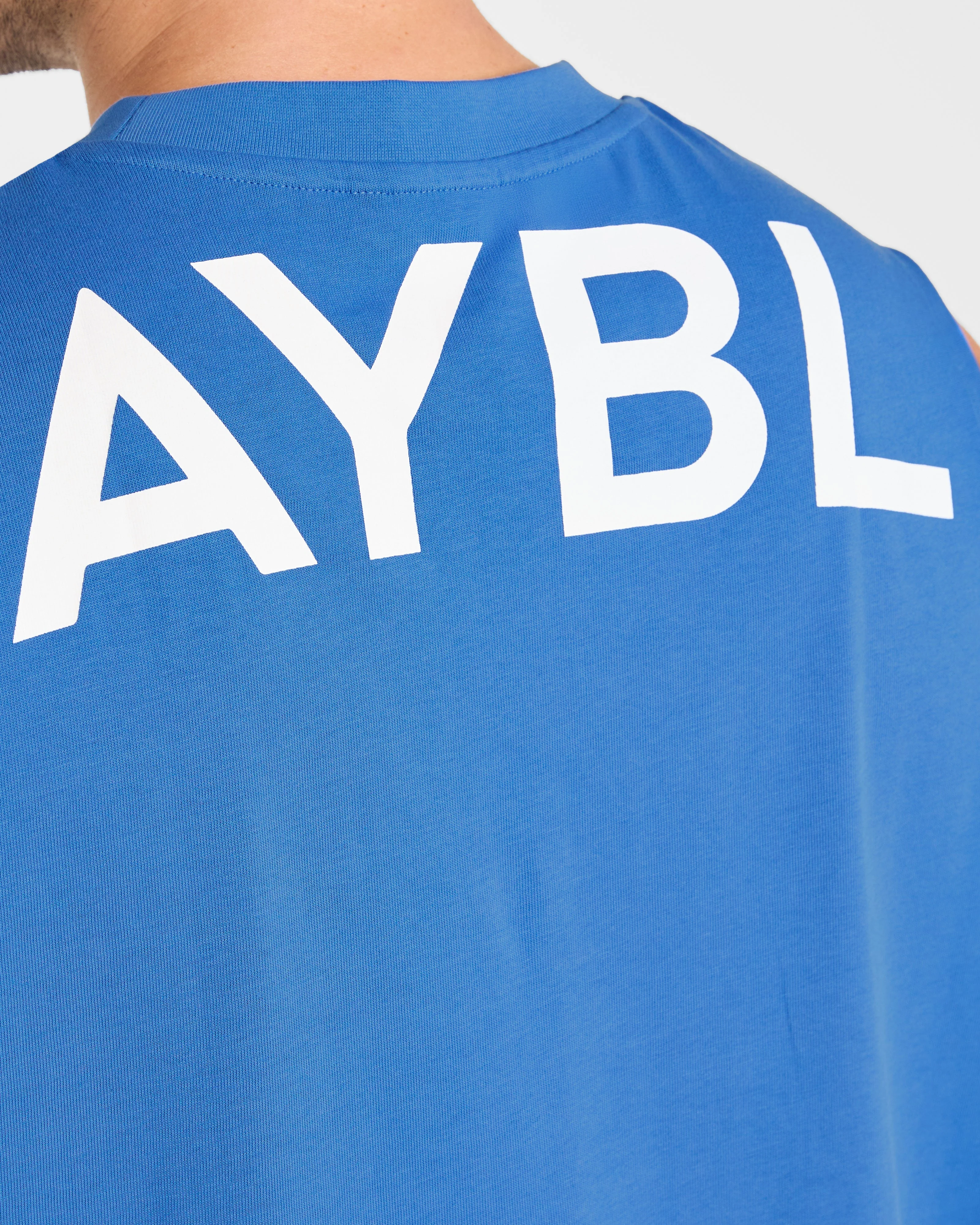 Essential Oversized Graphic Tank - Cobalt - Image 6