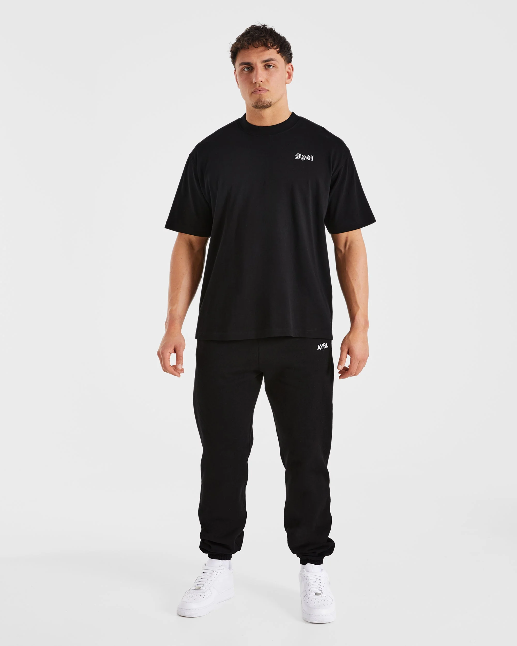 Essential Oversized Joggers - Noir - Image 3