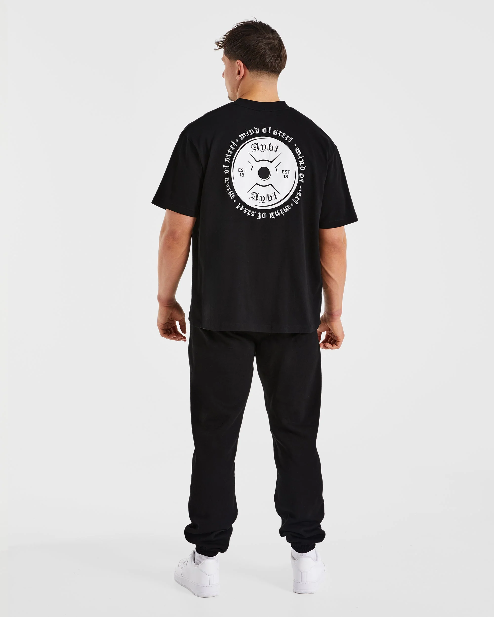 Essential Oversized Joggers - Noir - Image 4