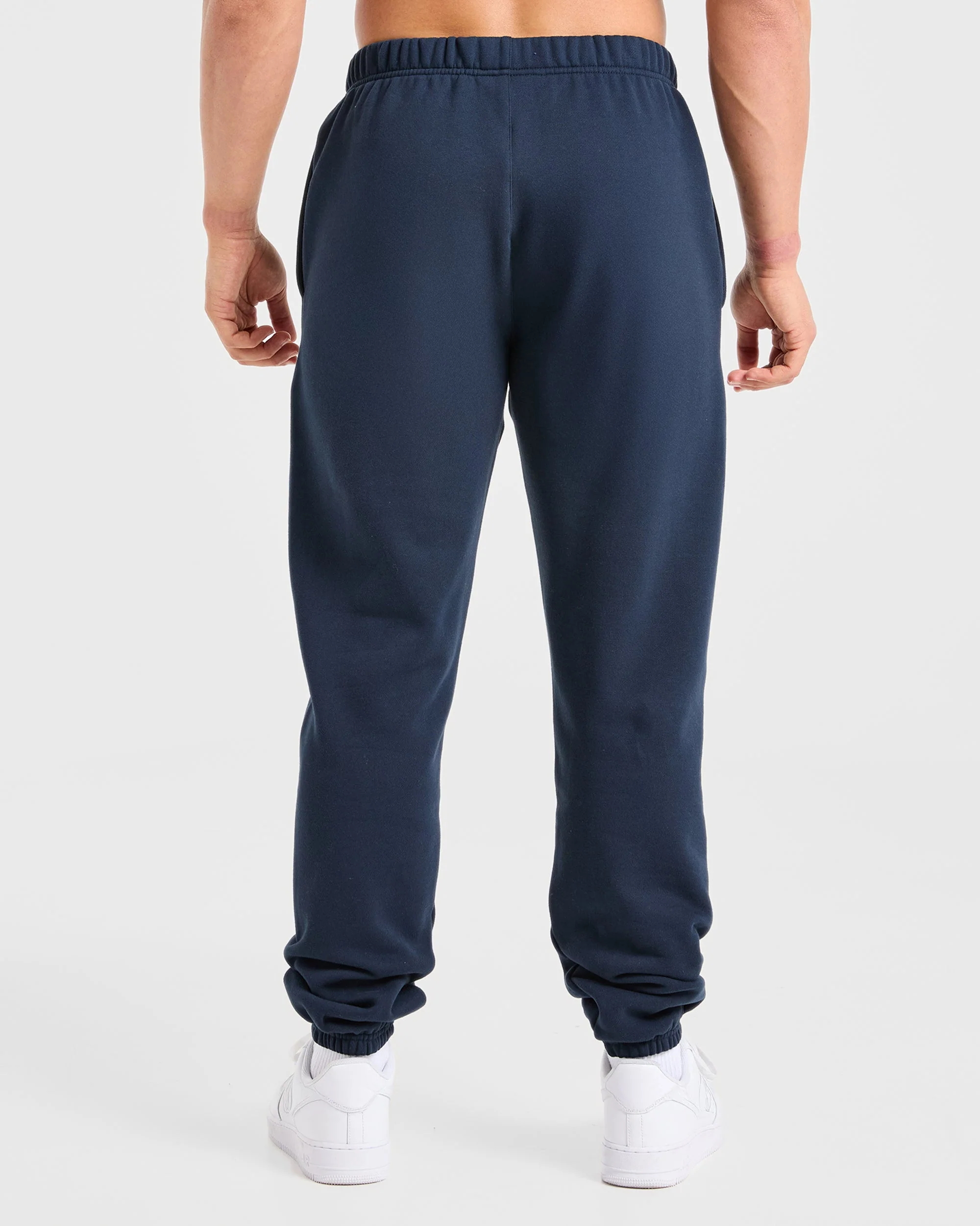 Essential Oversized Joggers - Navy - Image 2