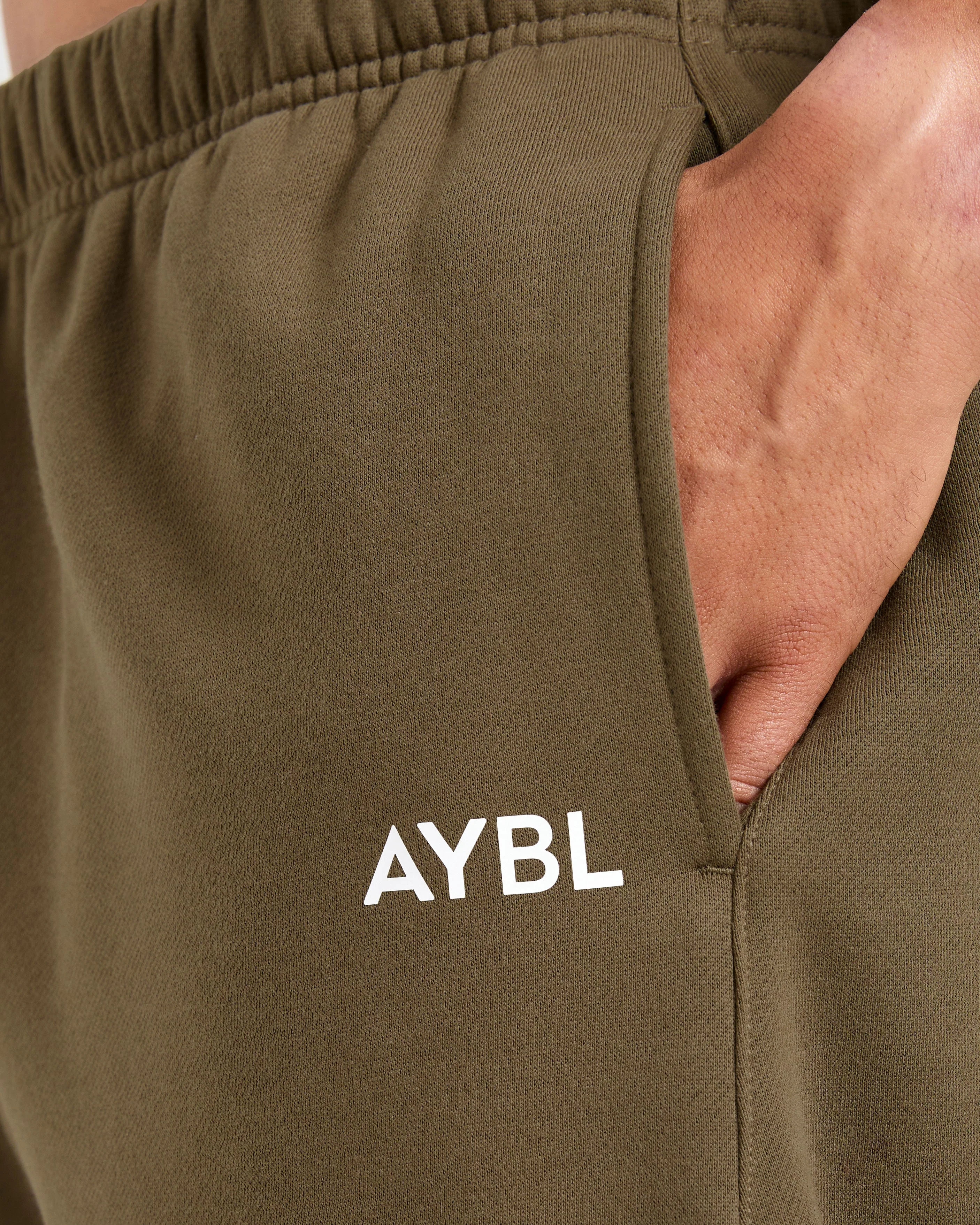 Essential Oversized Joggers- Olive Vert - Image 6
