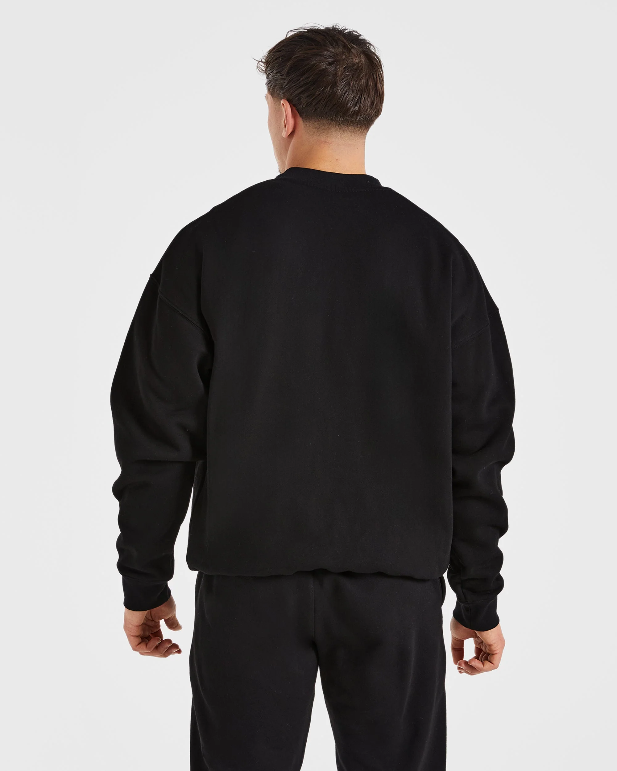 Essential Oversized Sweater - Noir - Image 2