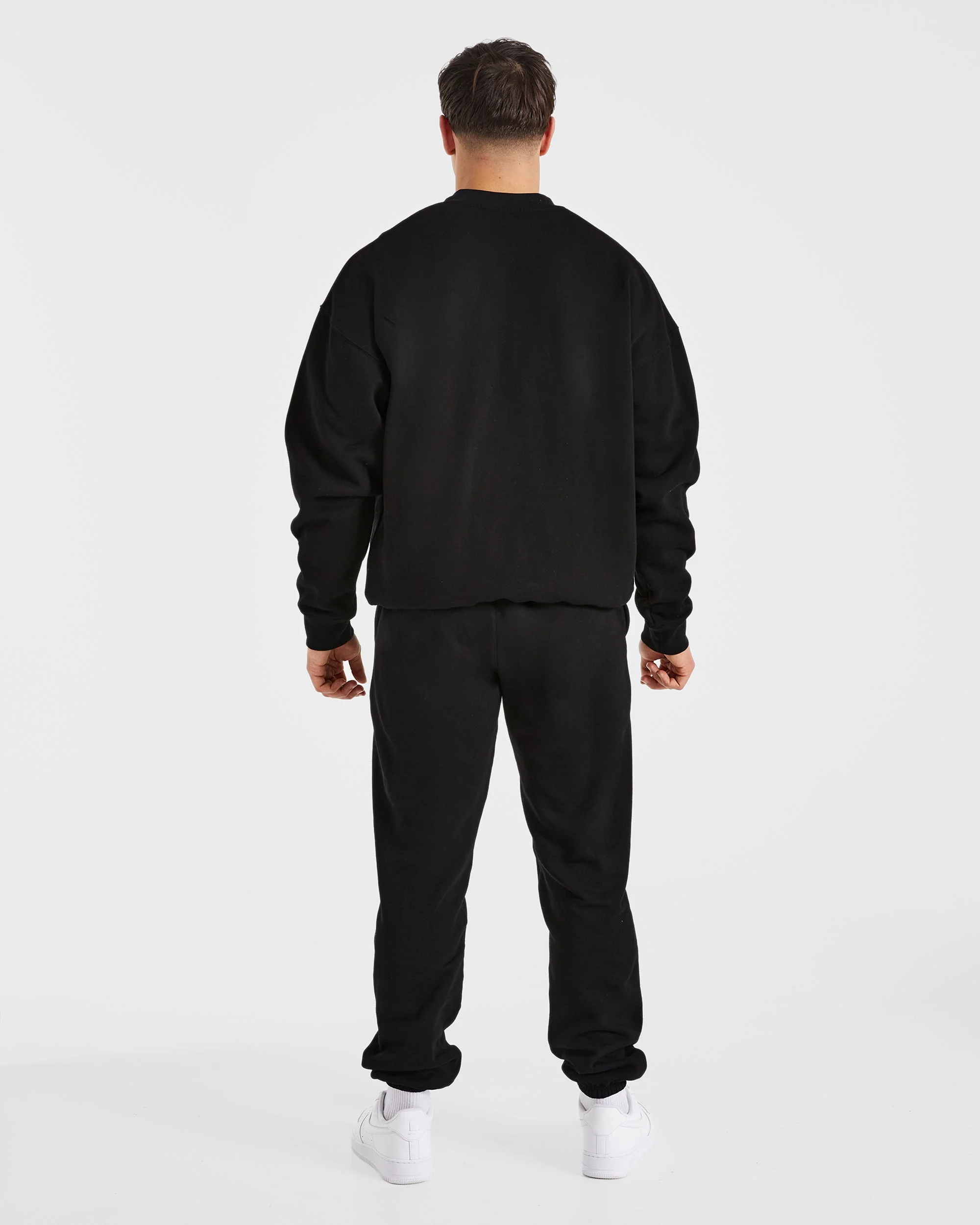 Essential Oversized Sweater - Noir - Image 4