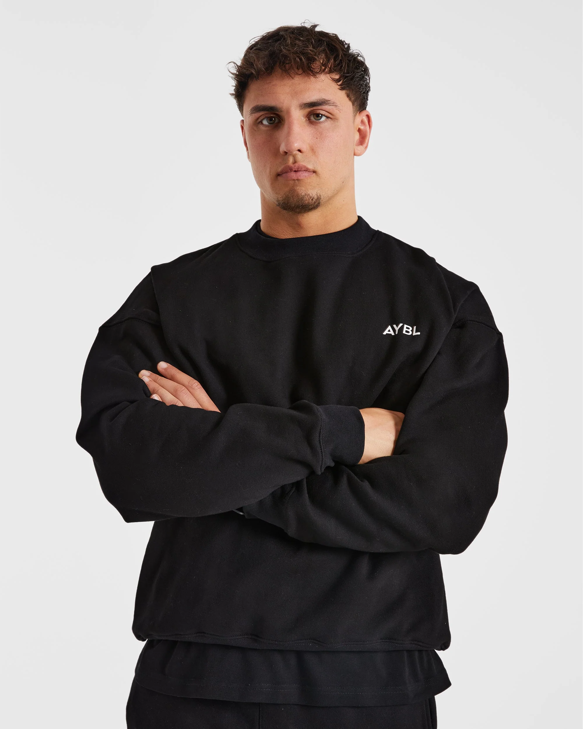 Essential Oversized Sweater - Noir - Image 8