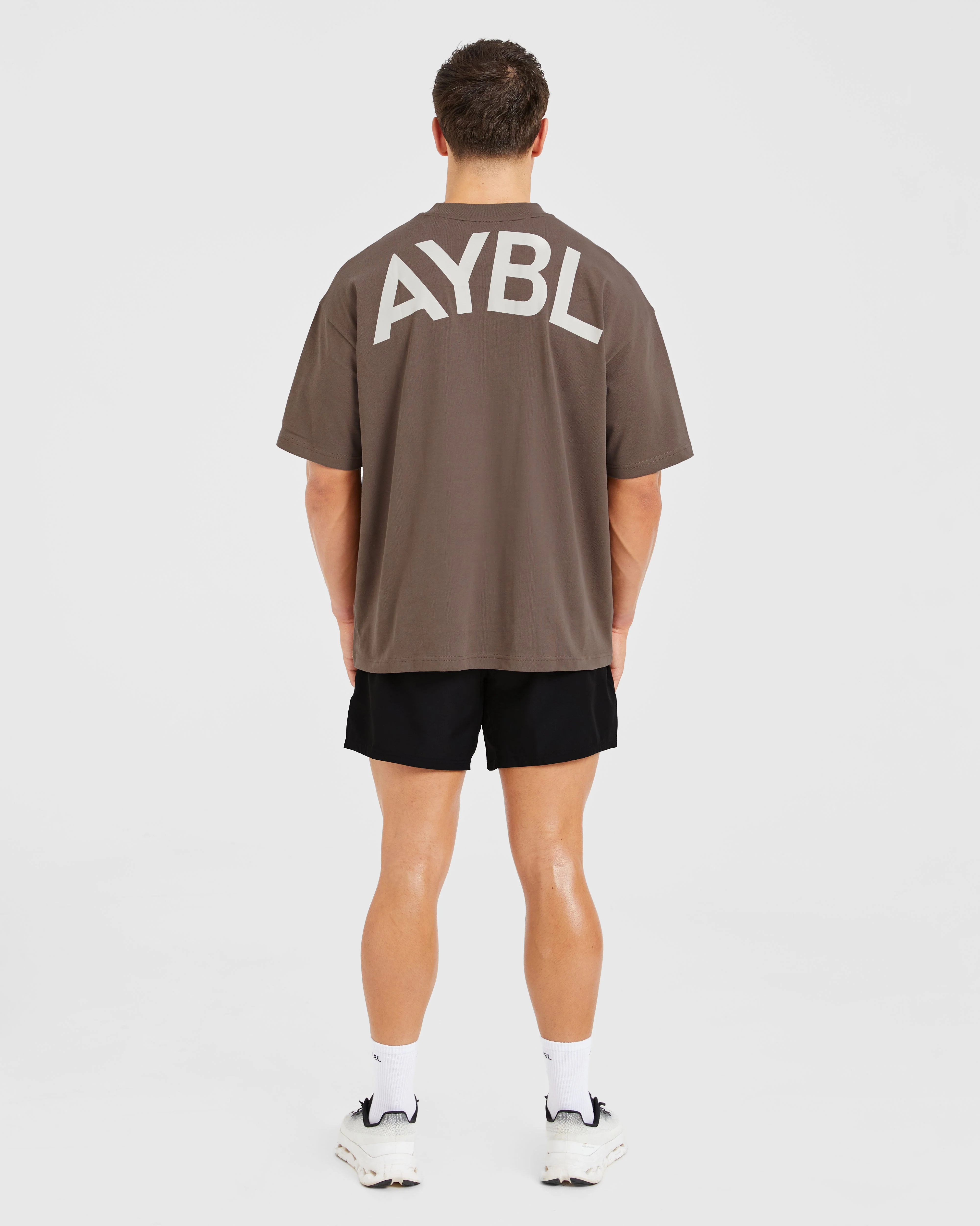 Essential Oversized T Shirt - Marron - Image 4