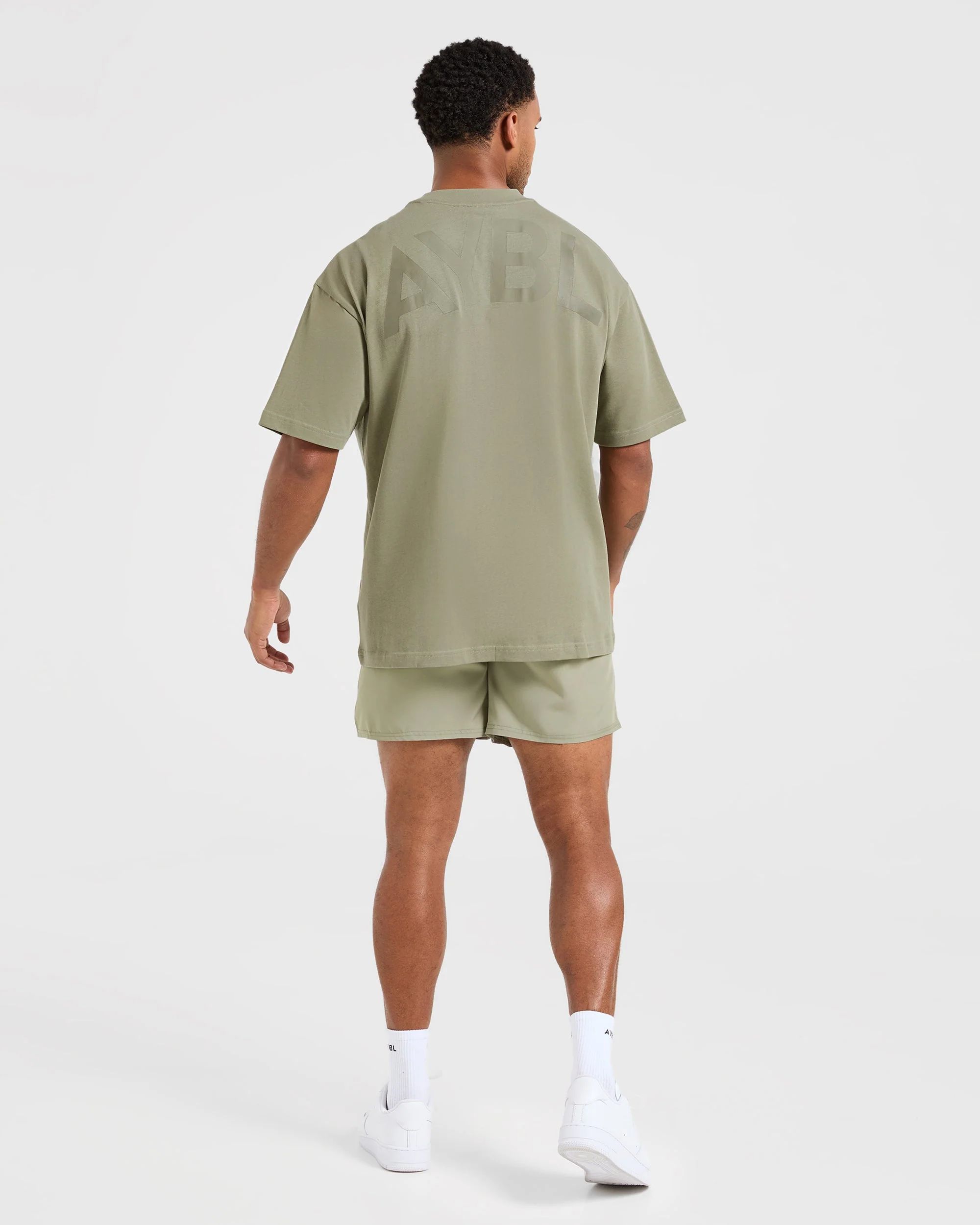 Essential Oversized T Shirt - Desert Olive - Image 3