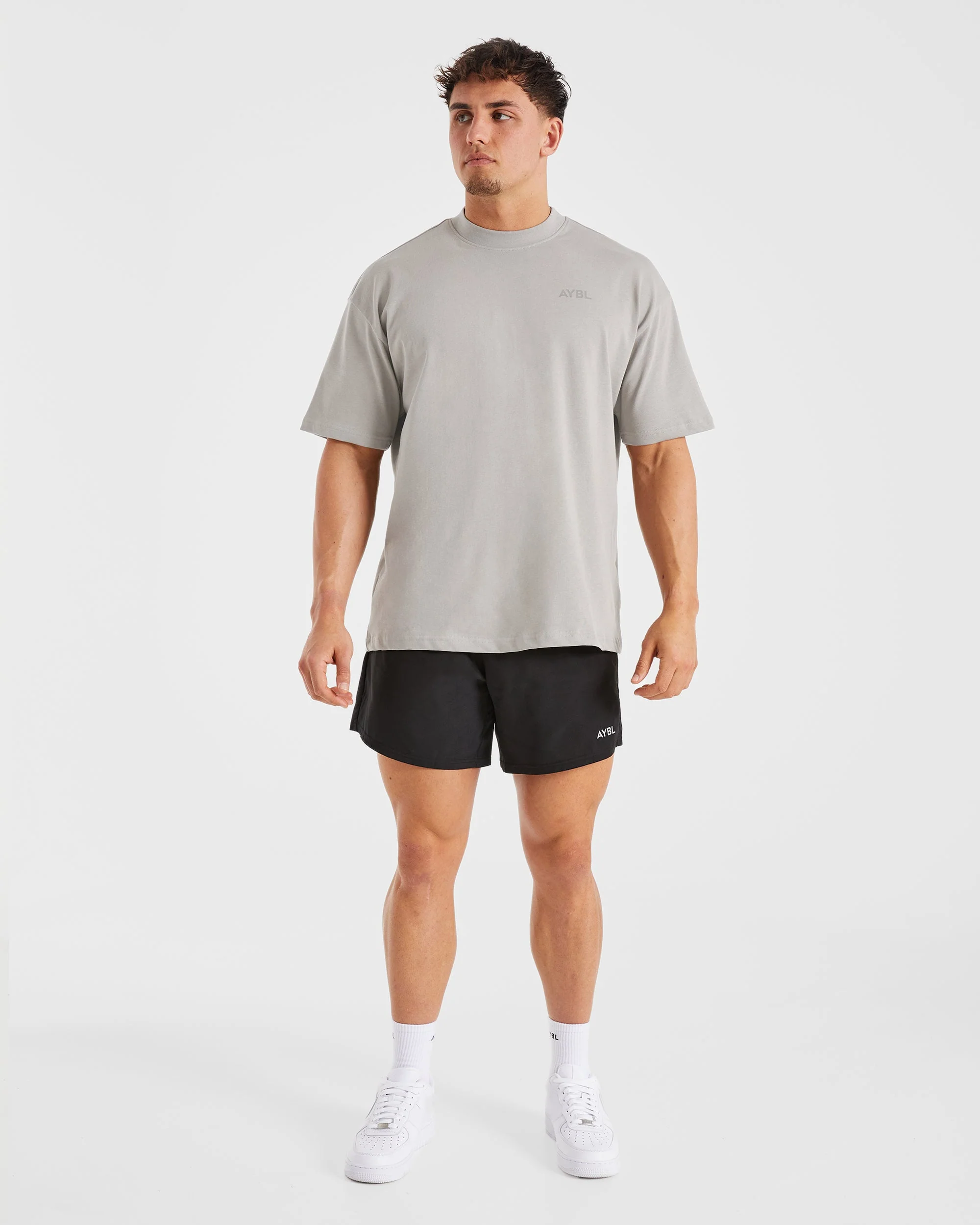 Essential Oversized T Shirt - Fog - Image 3