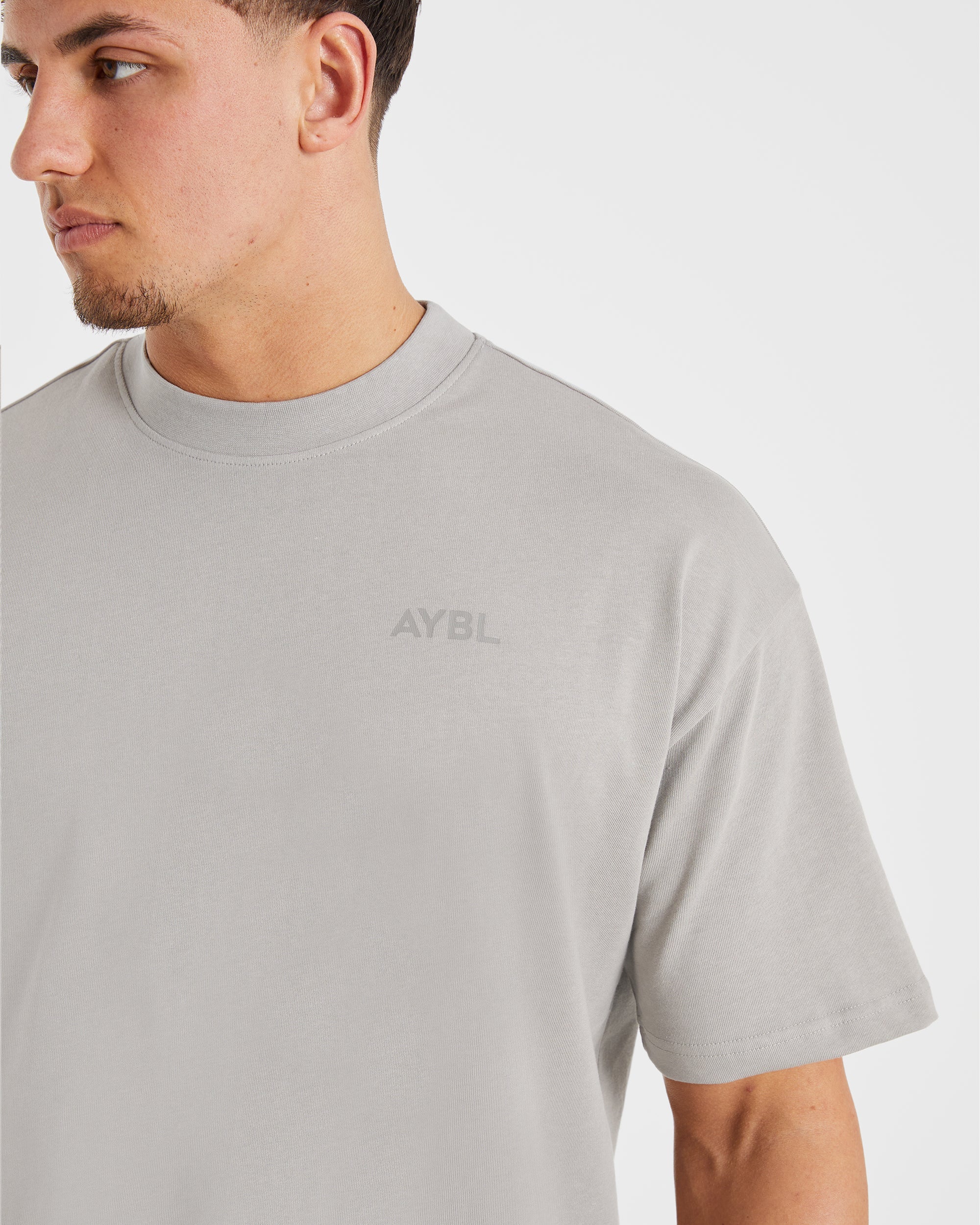 Essential Oversized T Shirt - Fog - Image 5