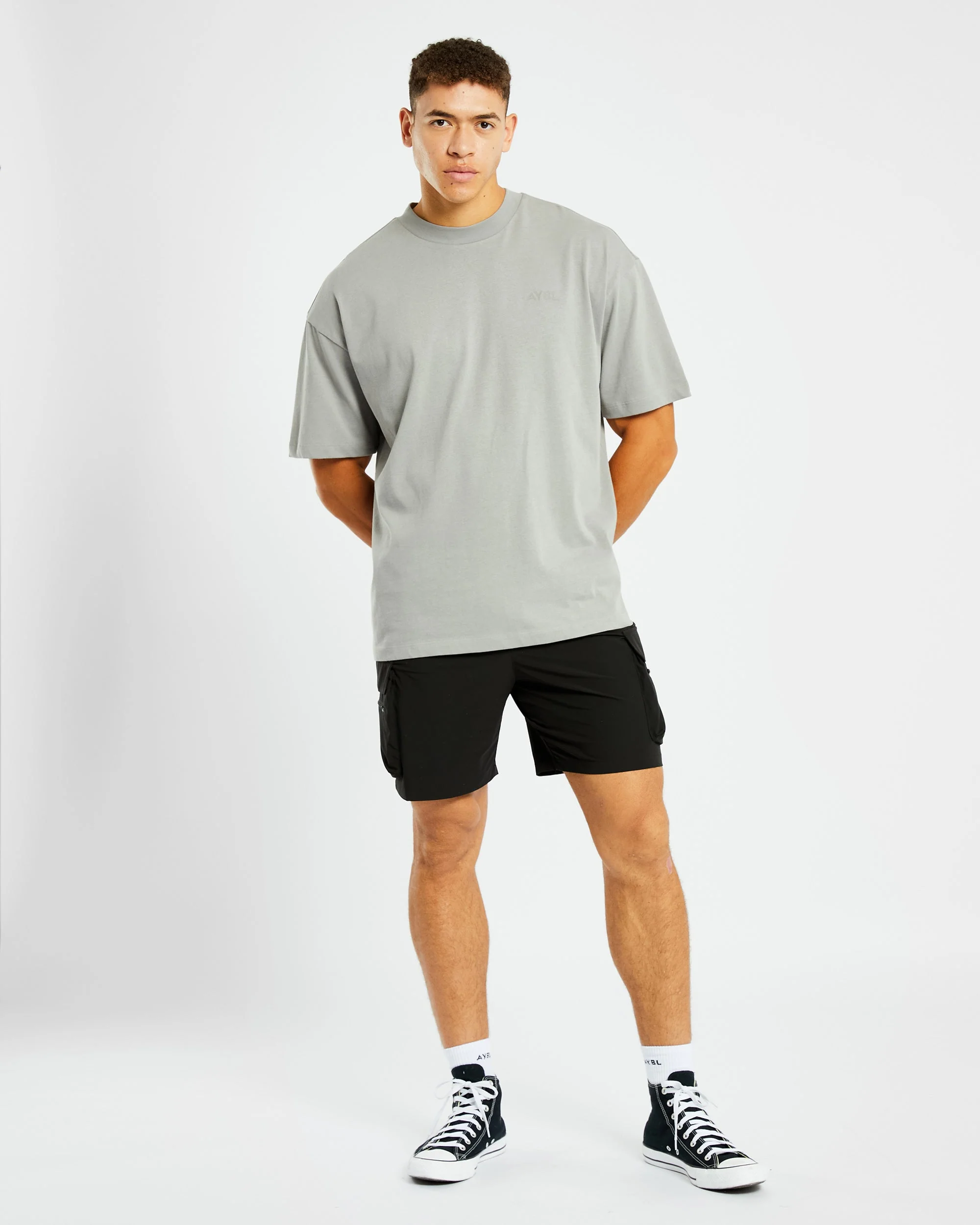 Essential Oversized T Shirt - Misty - Image 3