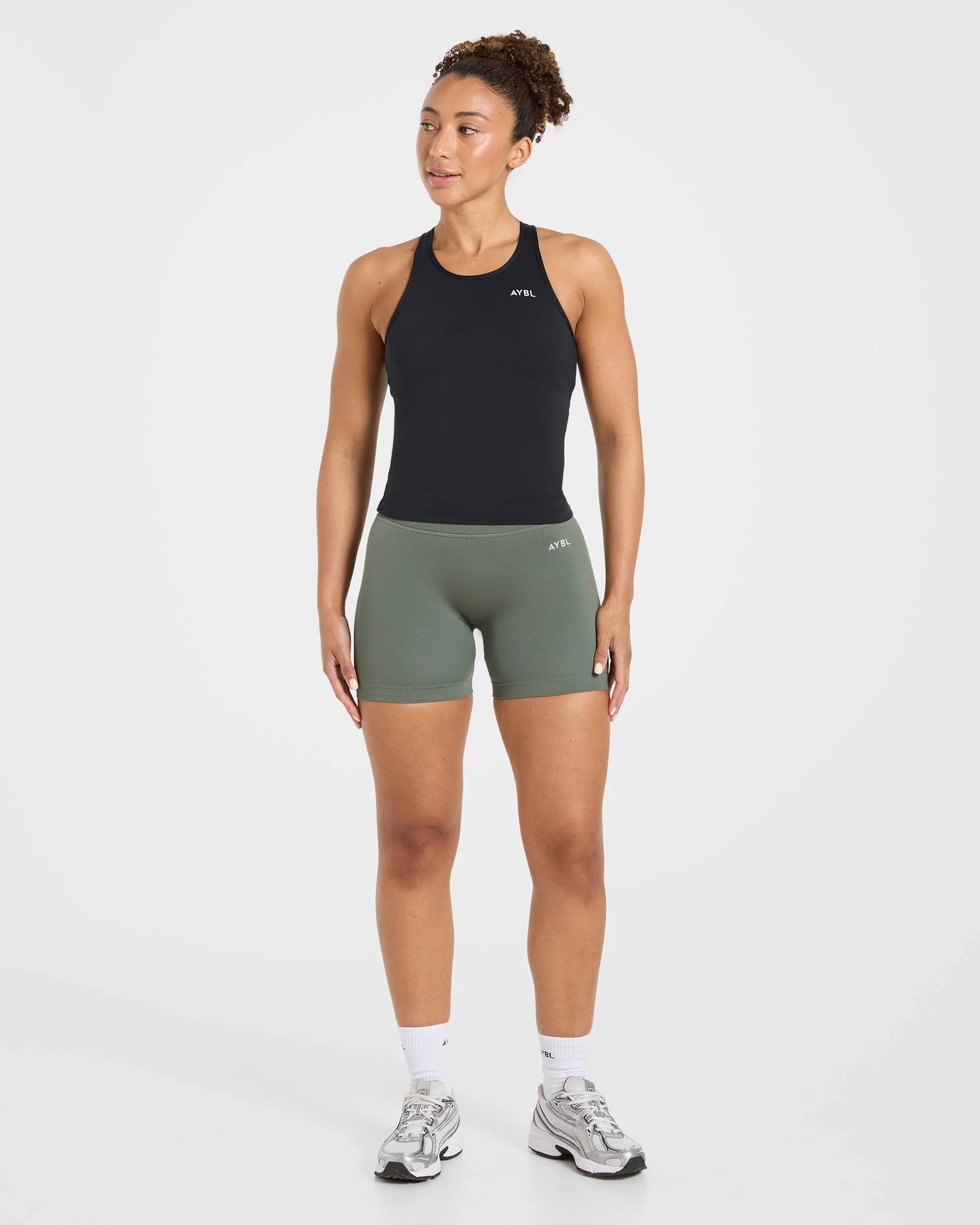 Essential Racerback Tank Top - Noir - Image 3