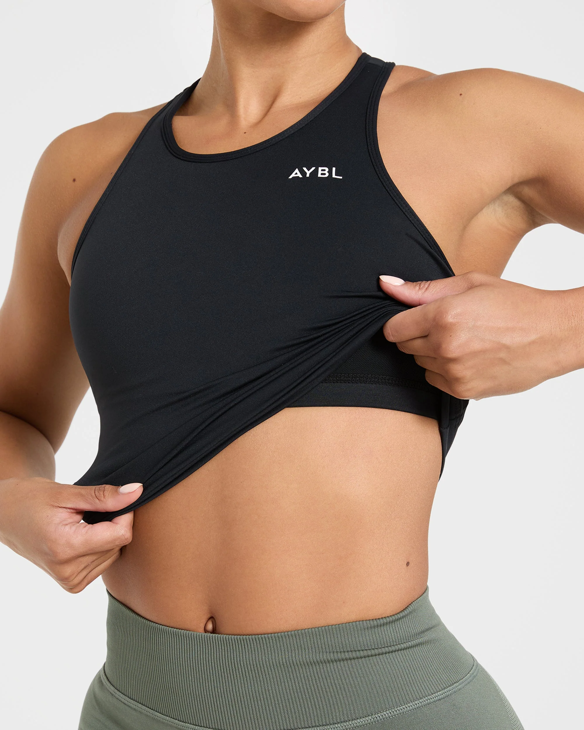Essential Racerback Tank Top - Noir - Image 5