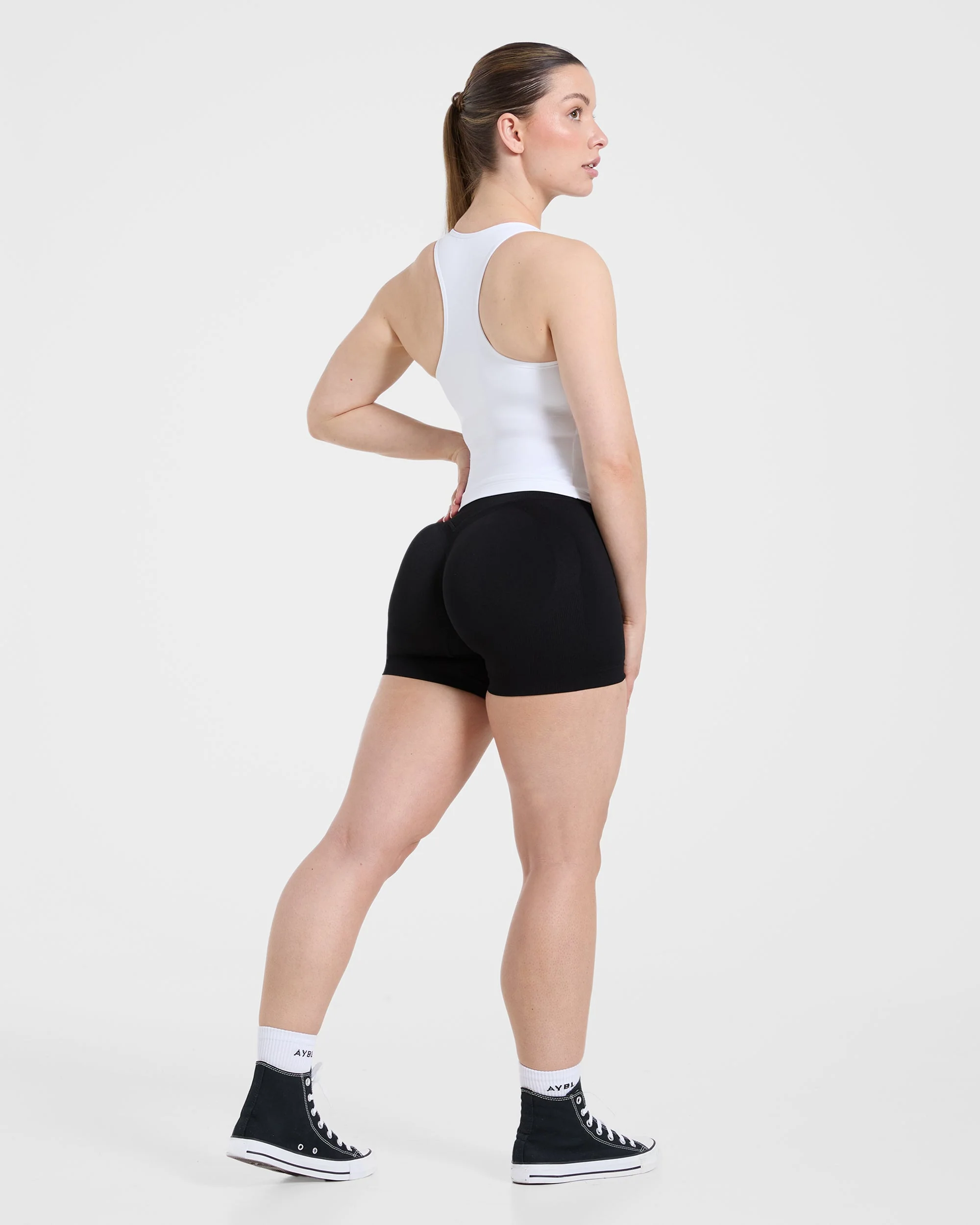 Essential Racerback Tank Top - Blanc - Image 4