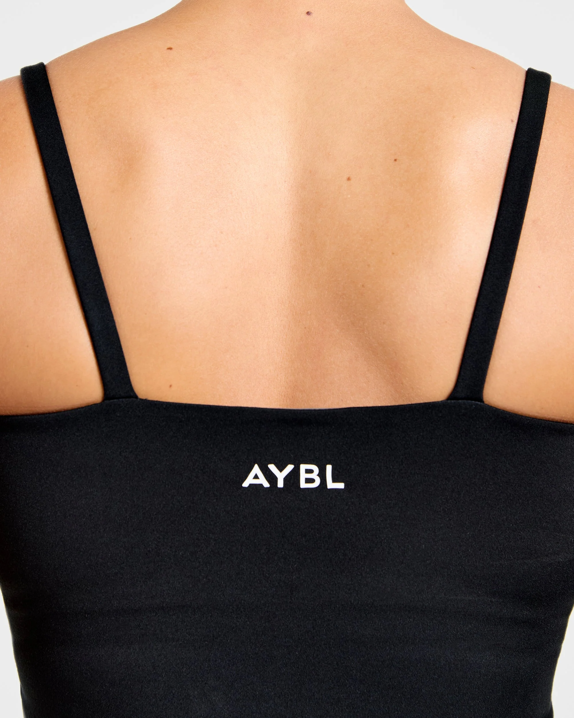 Essential Strappy Tank Top - Noir - Image 6