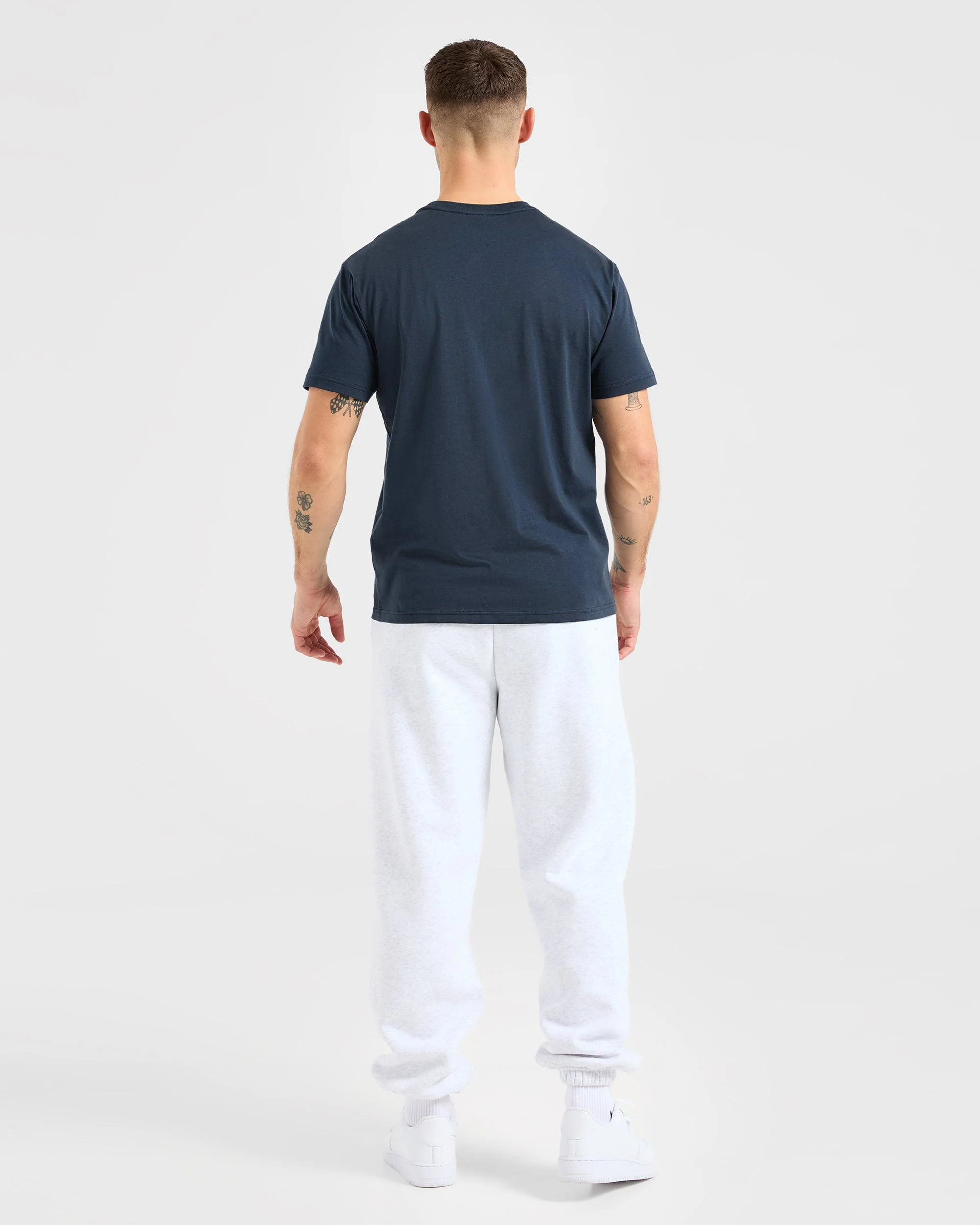 Essential T Shirt - Navy Bleu - Image 4
