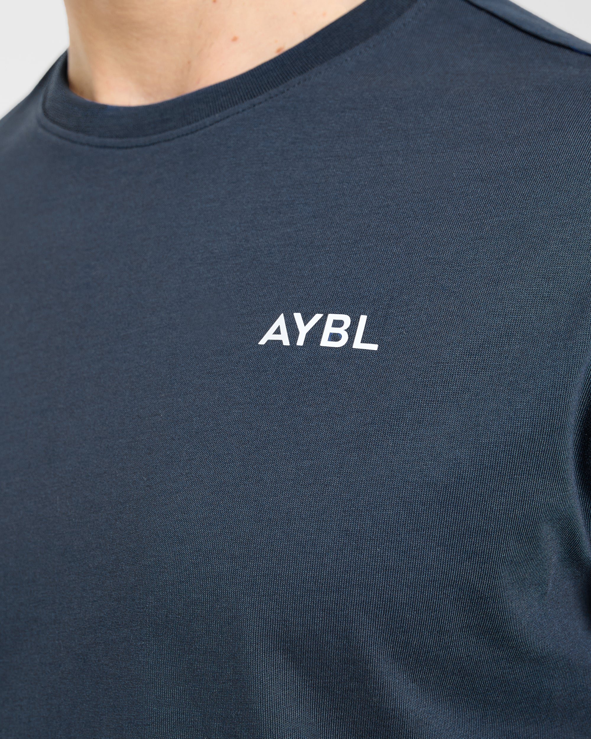 Essential T Shirt - Navy Bleu - Image 5