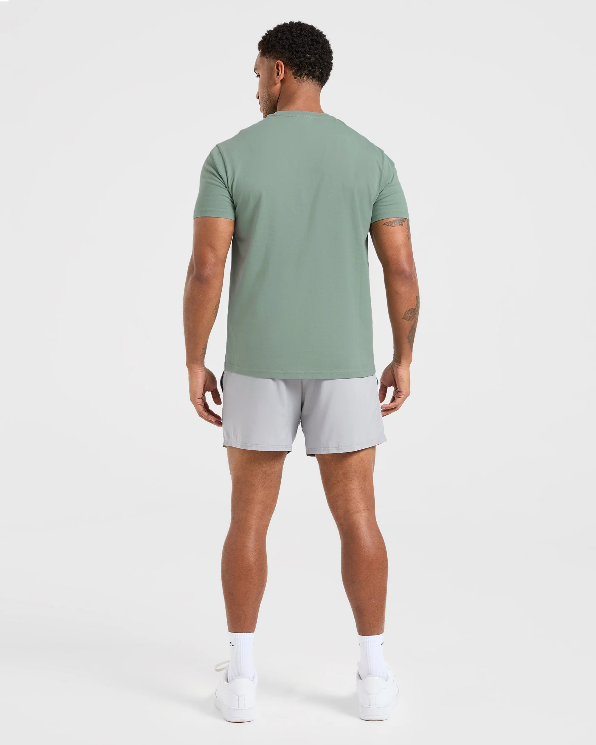 Essential T Shirt - Slate Vert - Image 4