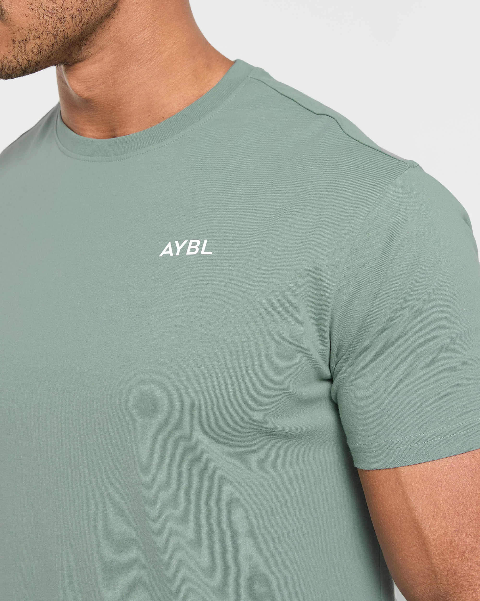 Essential T Shirt - Slate Vert - Image 6