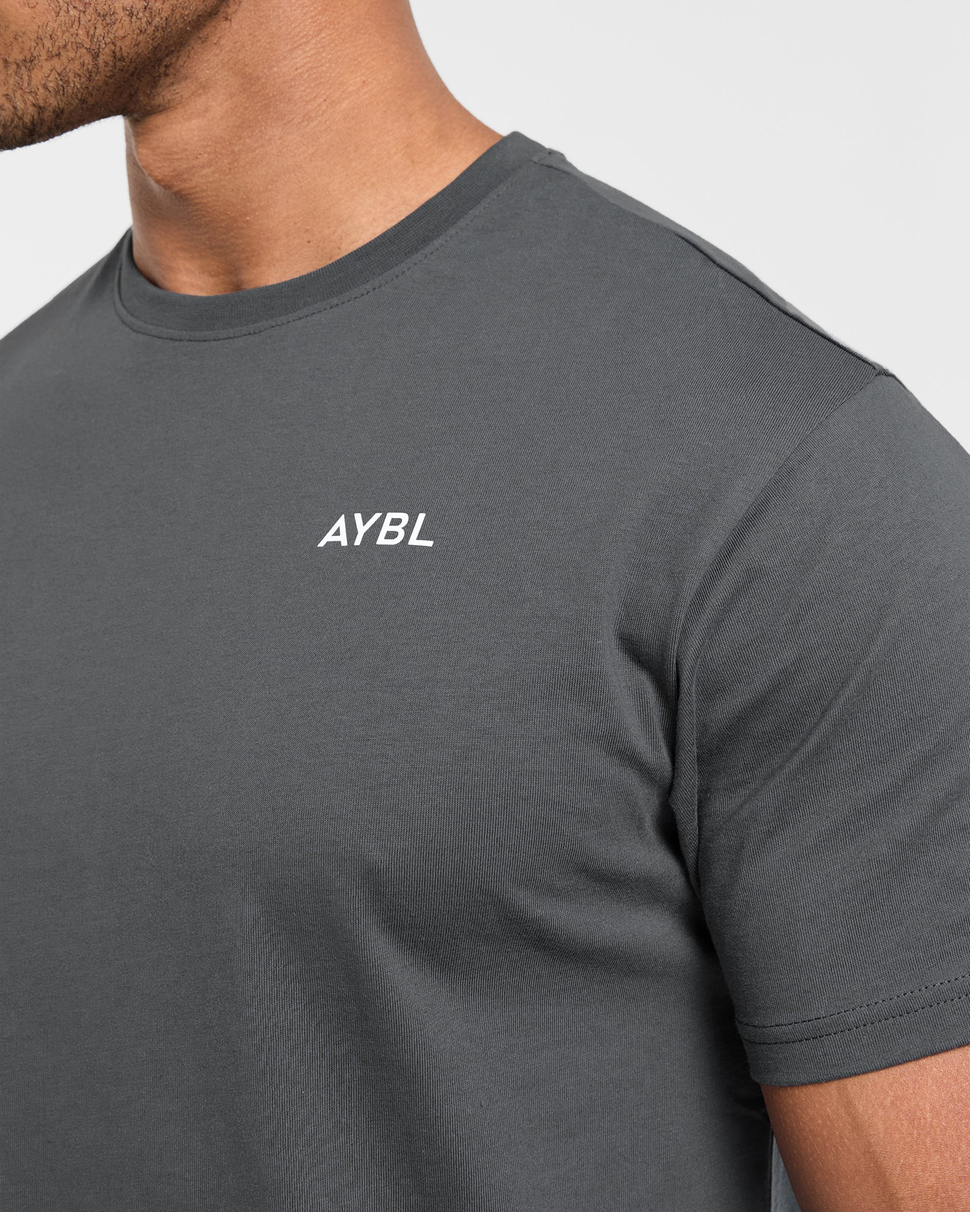 Essential T Shirt - Smoke Gris - Image 6