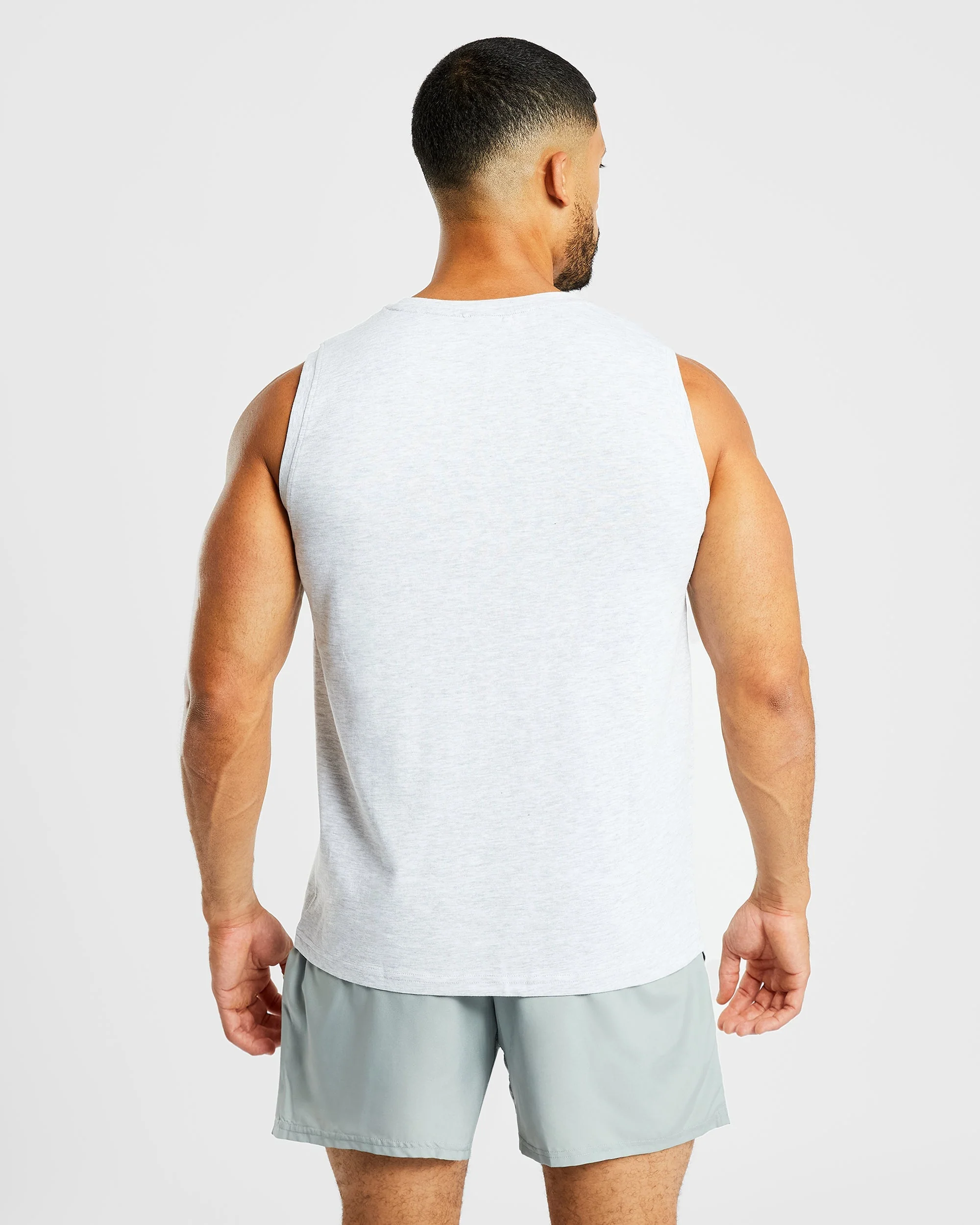 Essential Tank - Light Gris Marl - Image 2