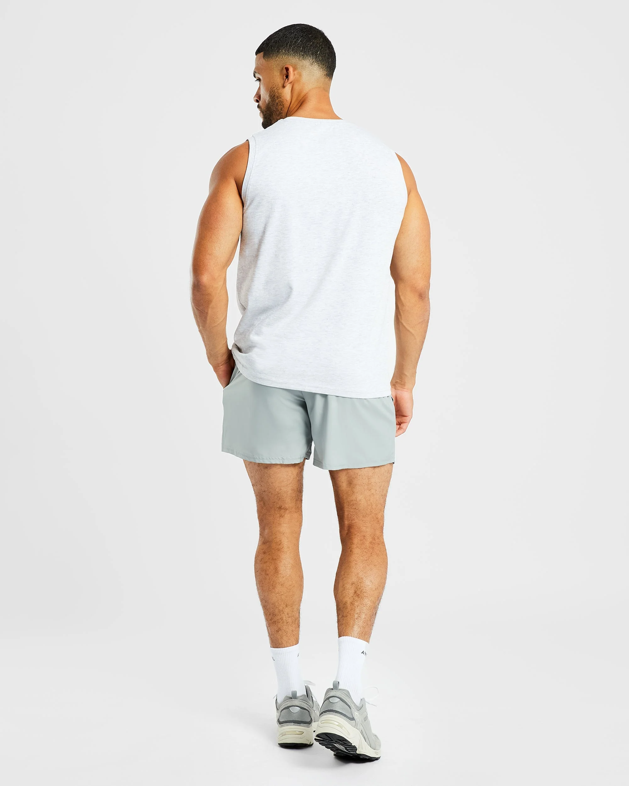 Essential Tank - Light Gris Marl - Image 4