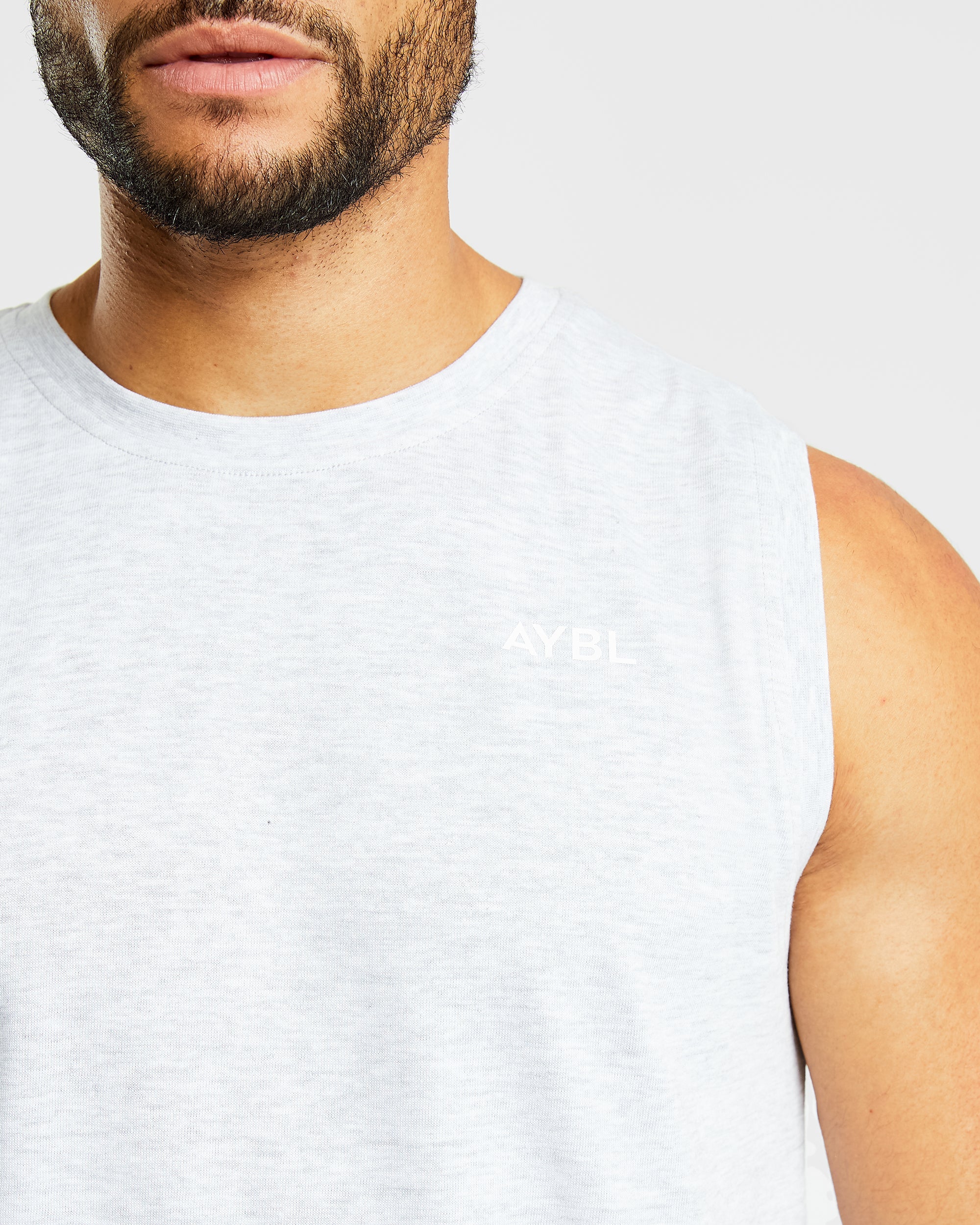 Essential Tank - Light Gris Marl - Image 5