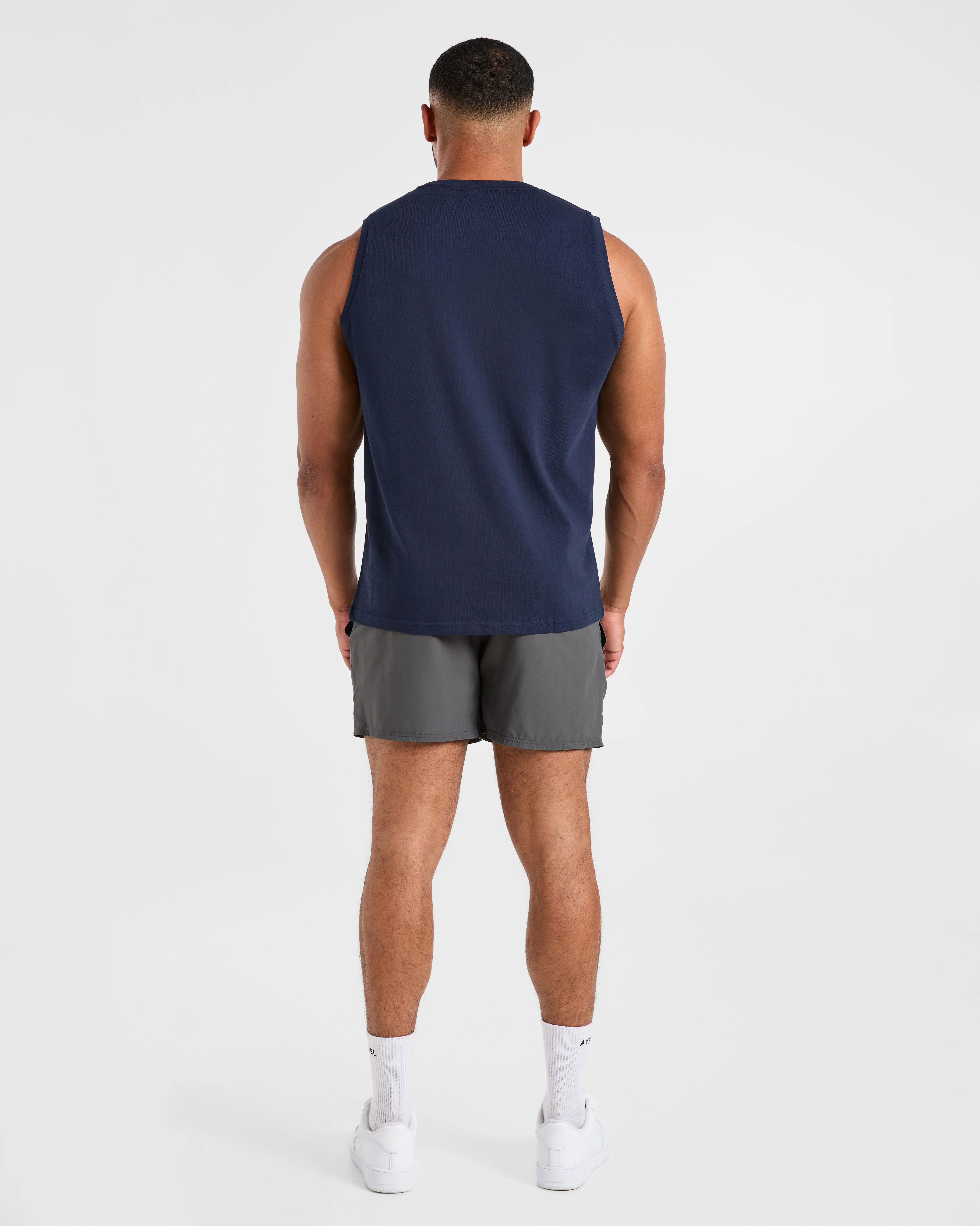 Essential Tank - Navy - Image 4