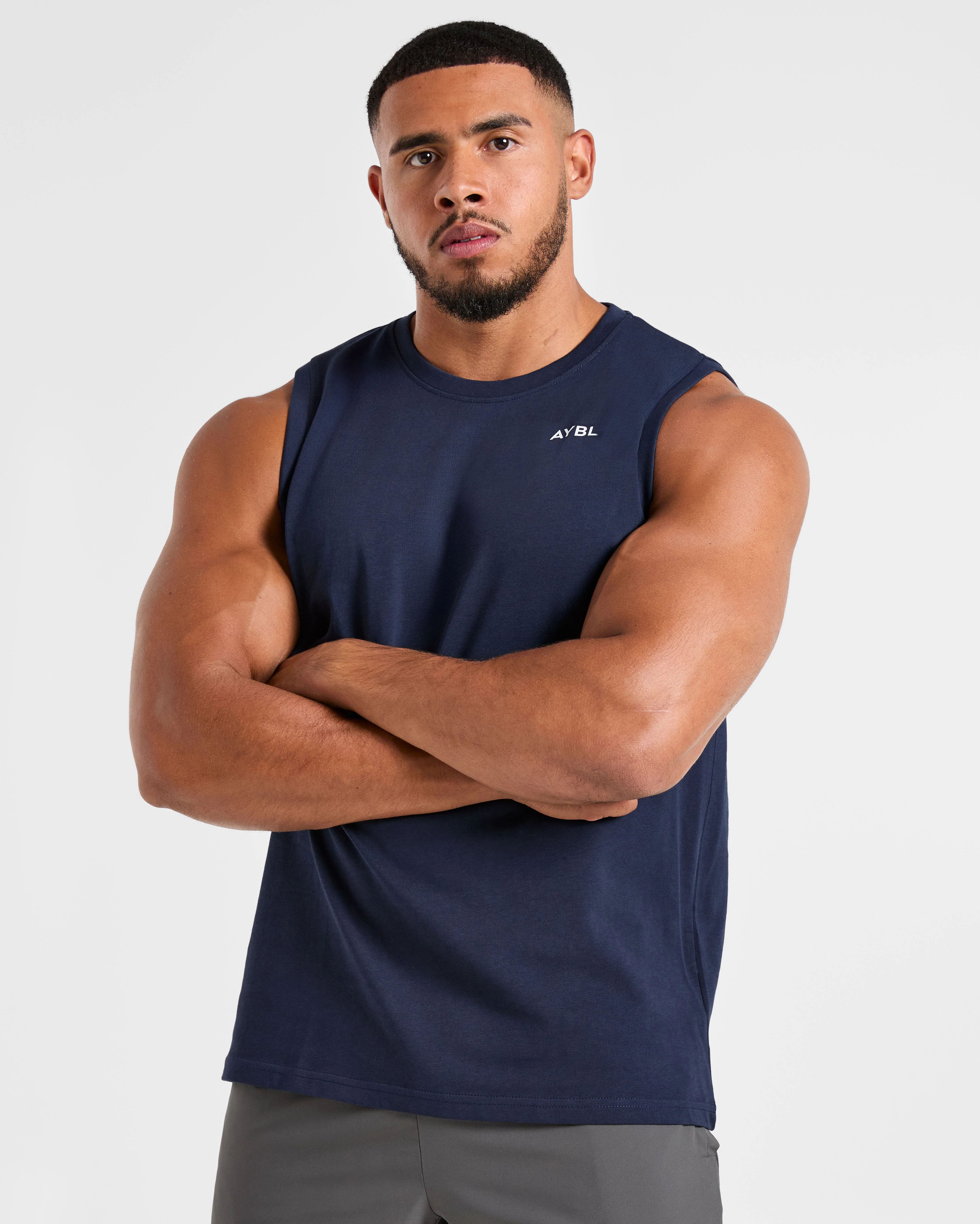 Essential Tank - Navy - Image 8