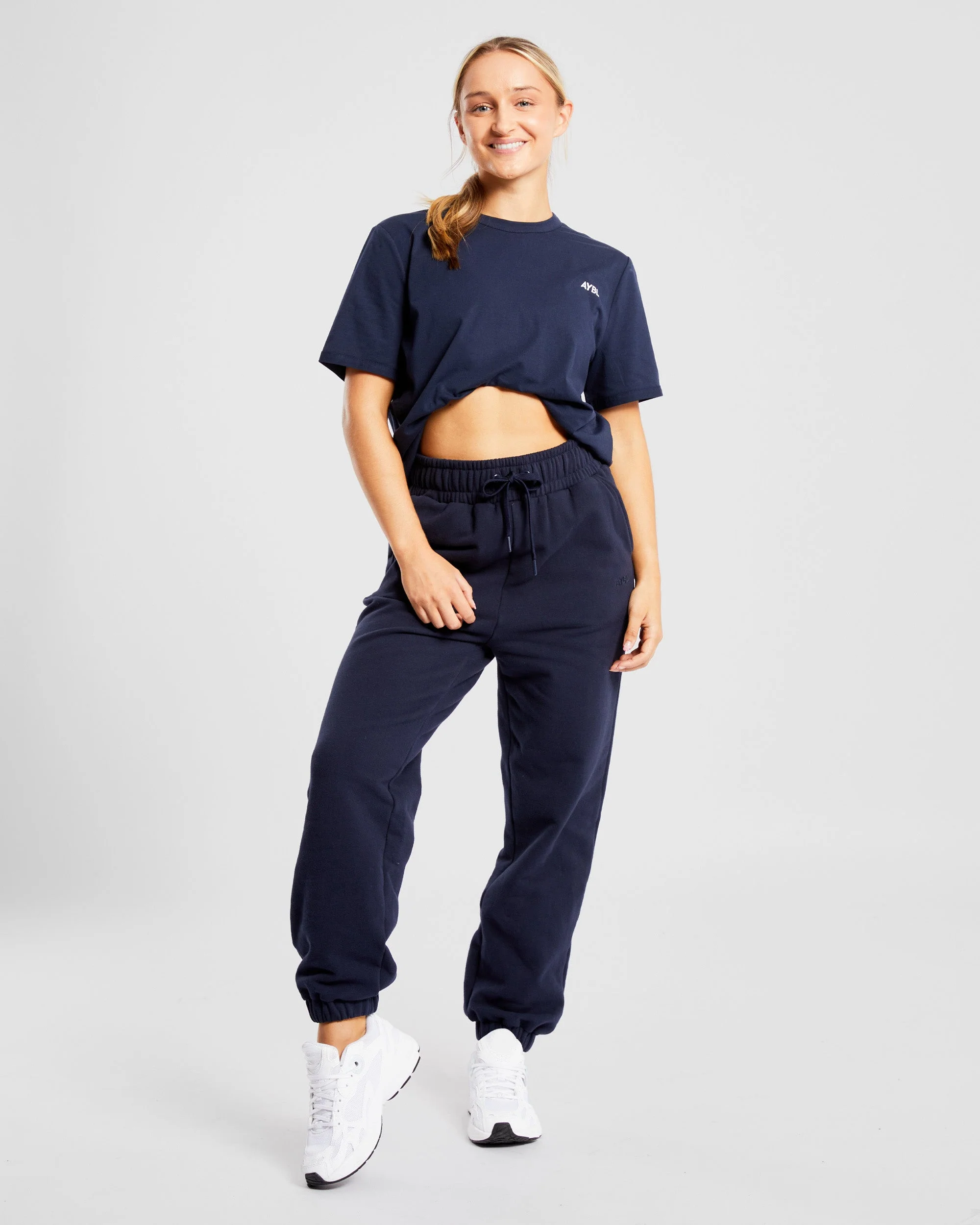 Everyday Relaxed Joggers - Navy - Image 8