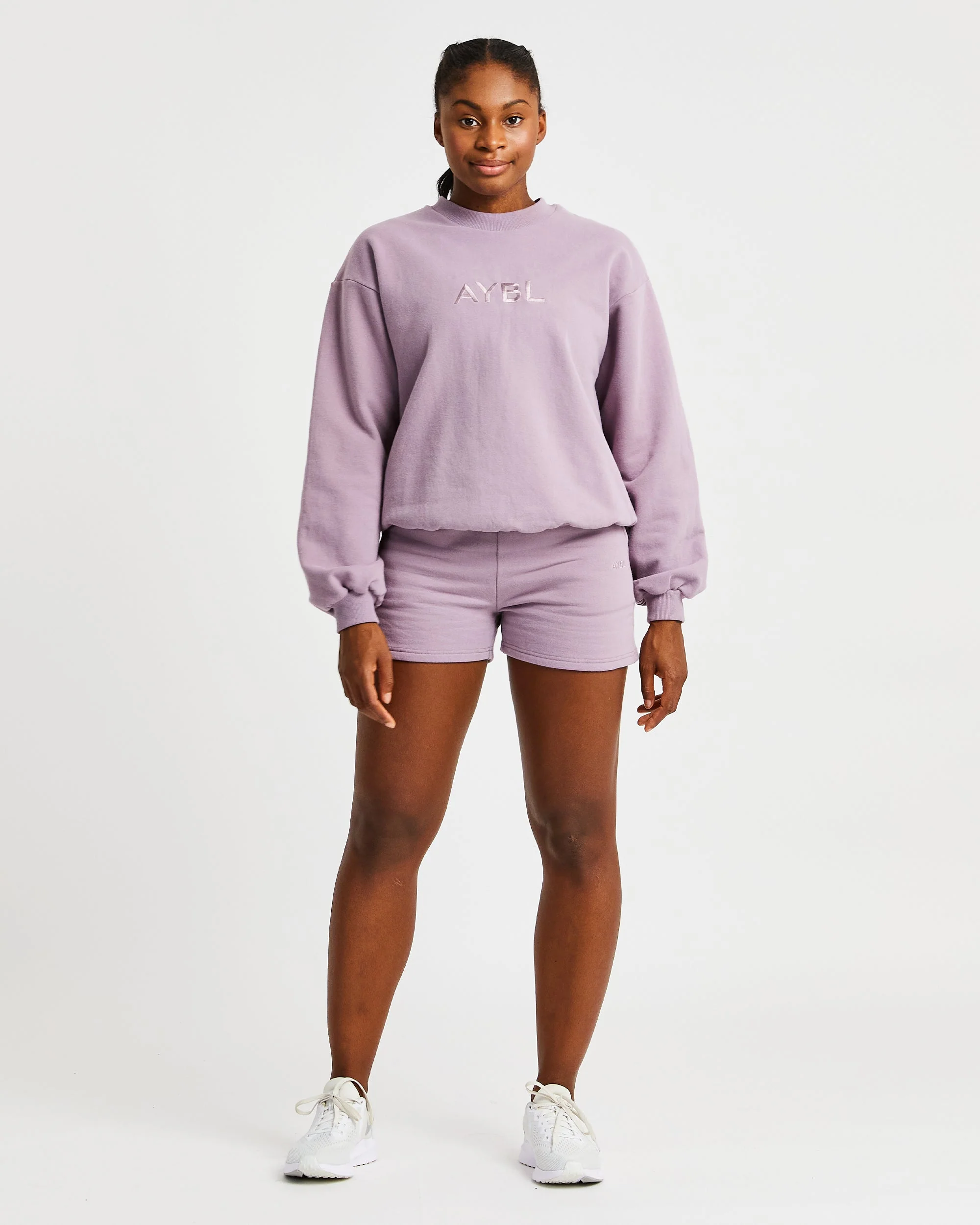 Everyday Relaxed Shorts - Muted Mauve - Image 3
