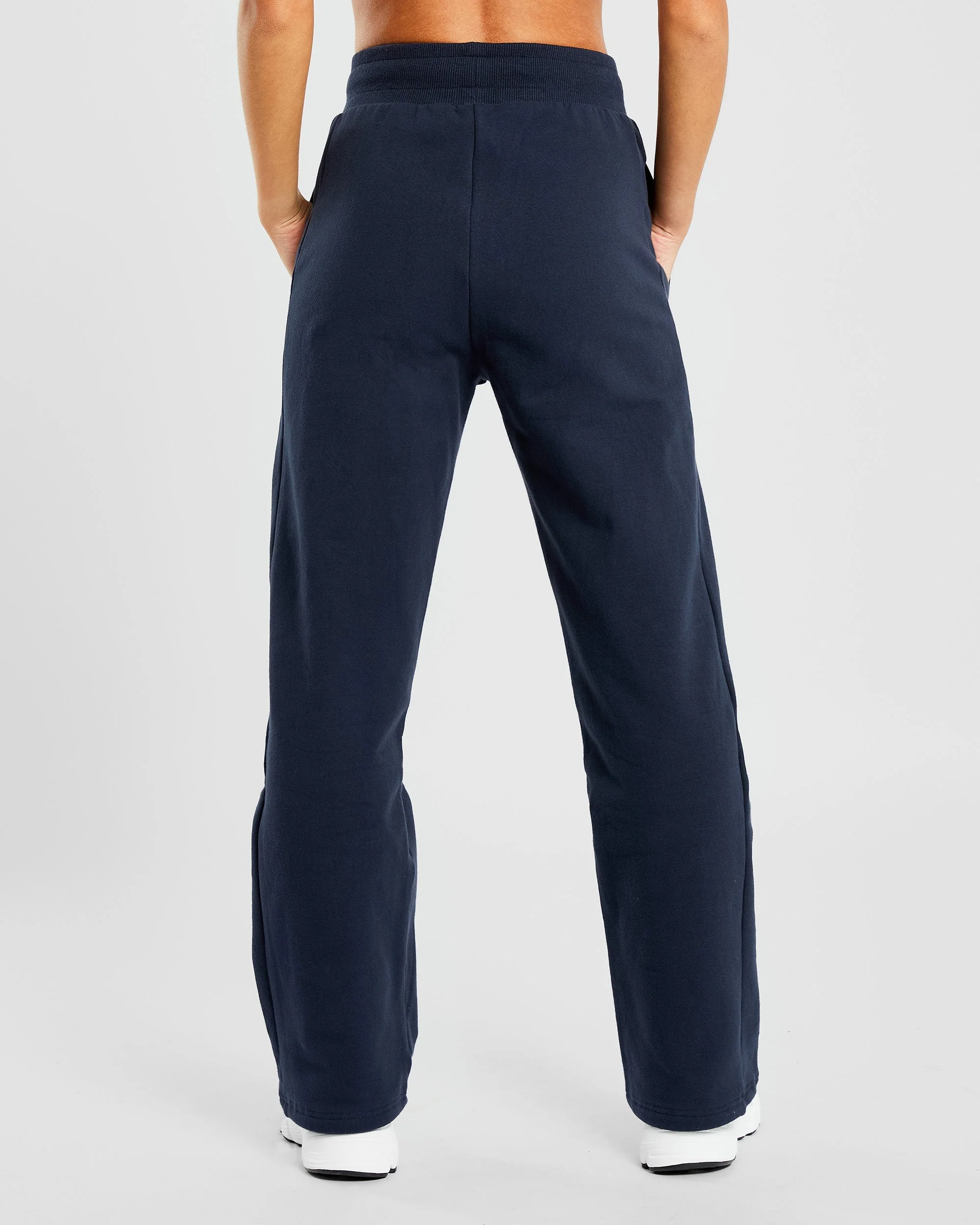 Everyday Relaxed Straight Leg Joggers - Navy - Image 2