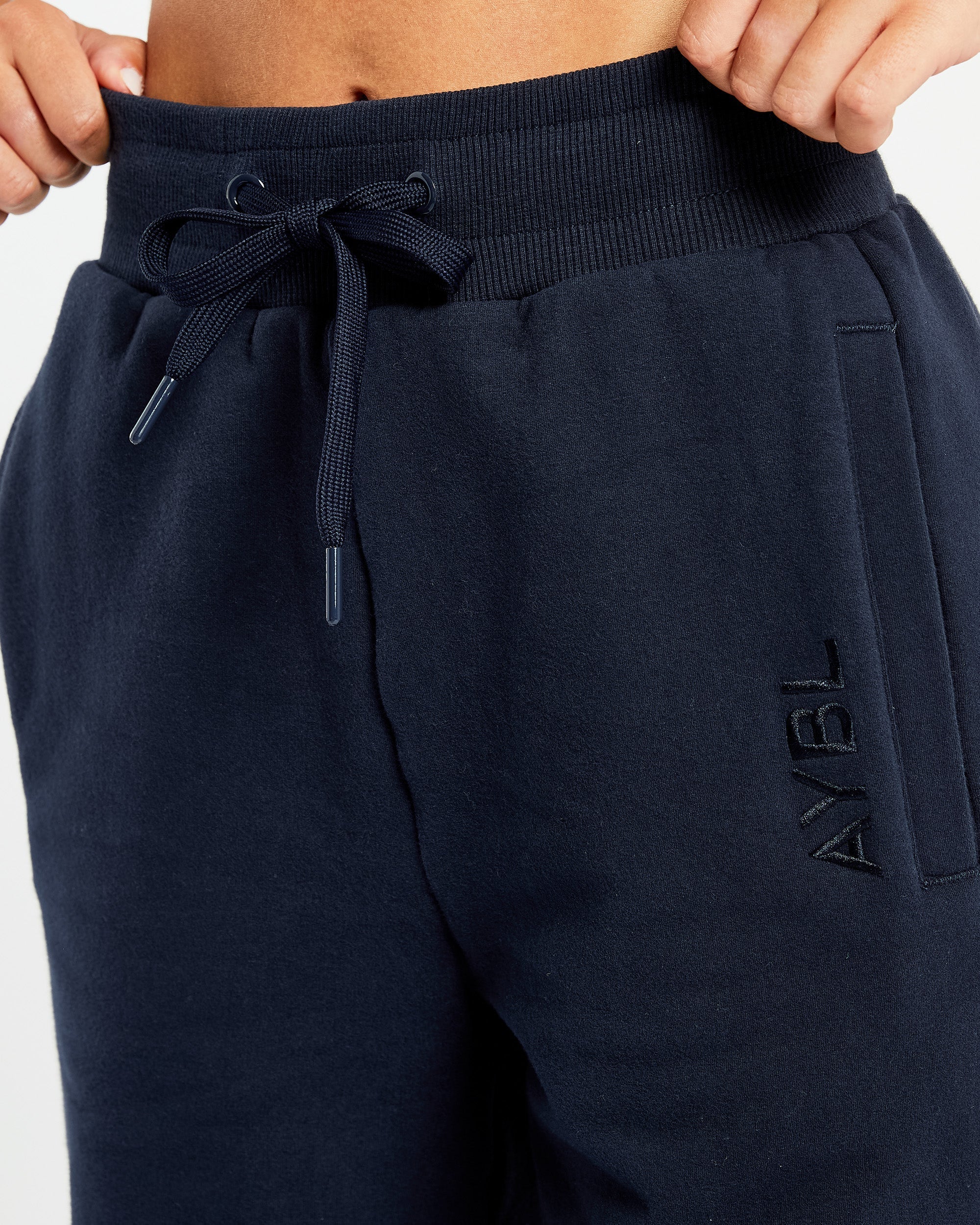 Everyday Relaxed Straight Leg Joggers - Navy - Image 6