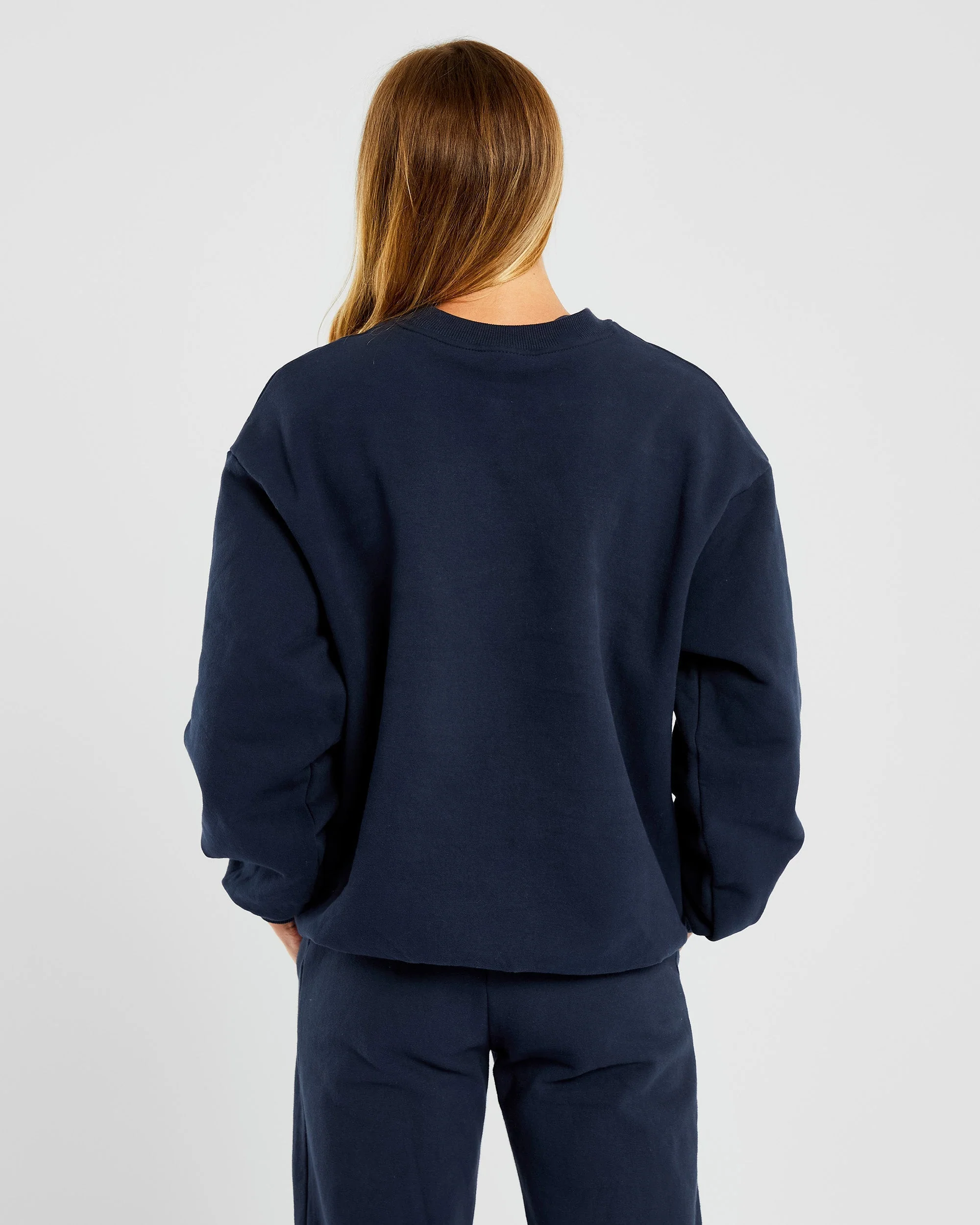 Everyday Relaxed Sweater - Navy - Image 2
