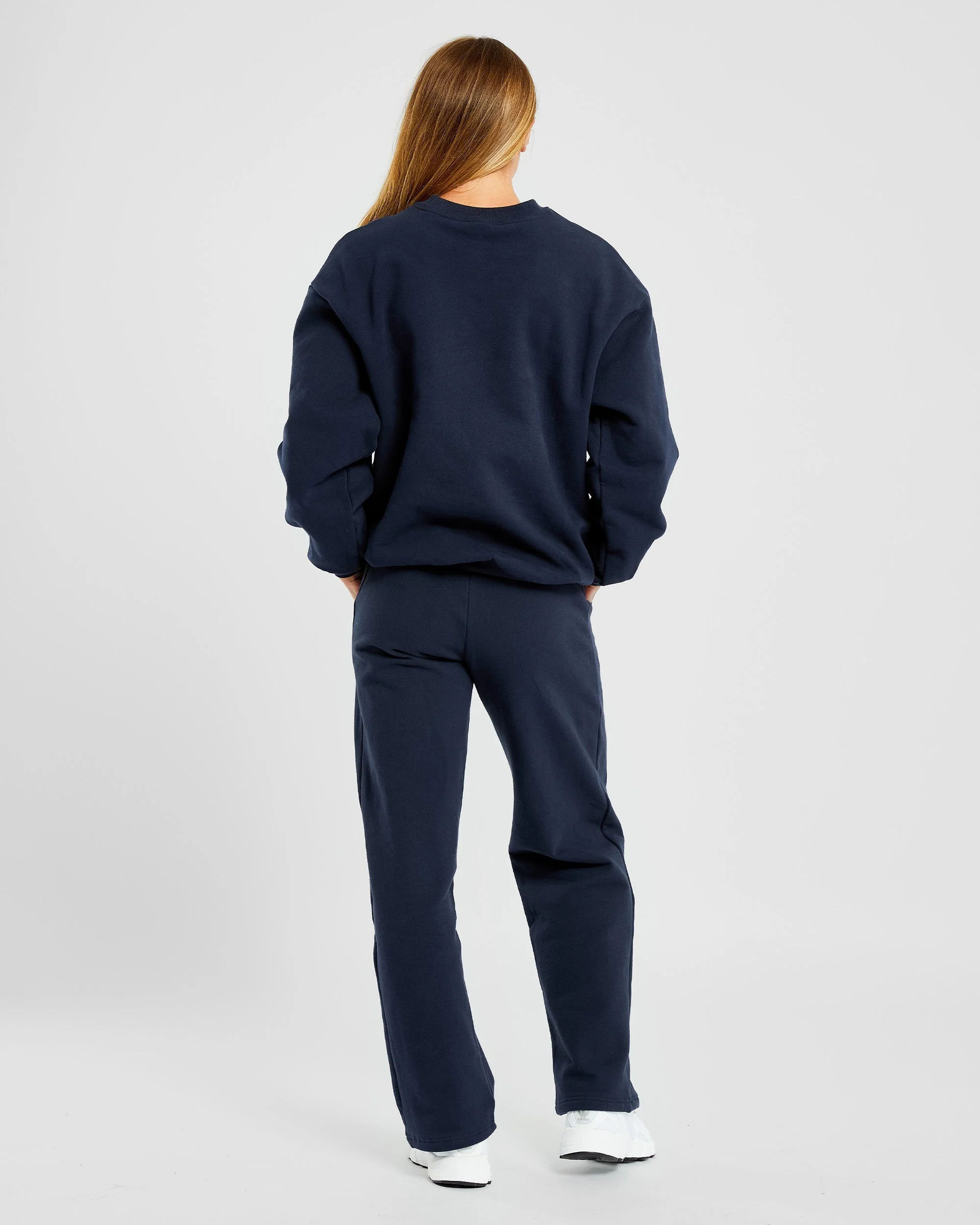 Everyday Relaxed Sweater - Navy - Image 4