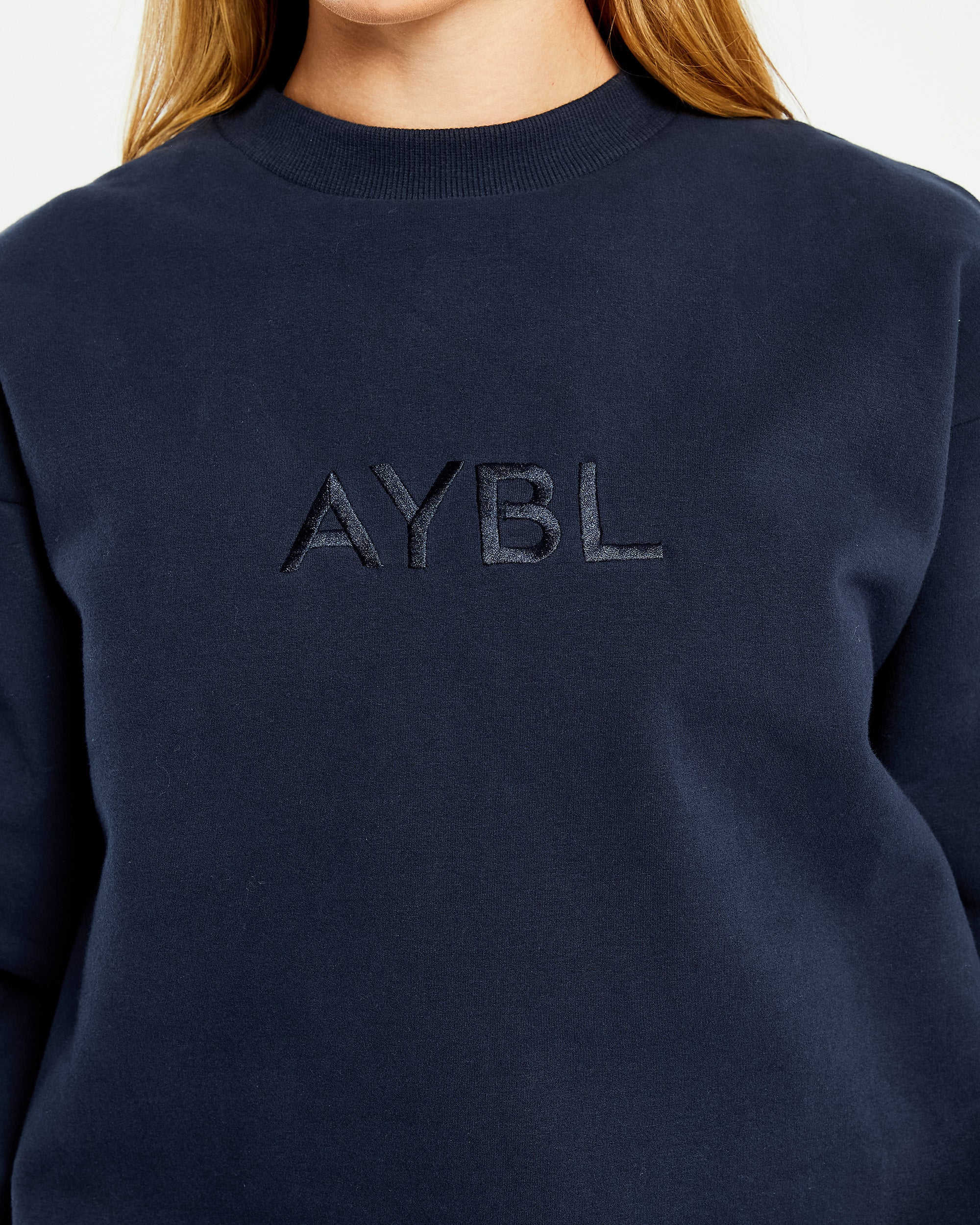 Everyday Relaxed Sweater - Navy - Image 5