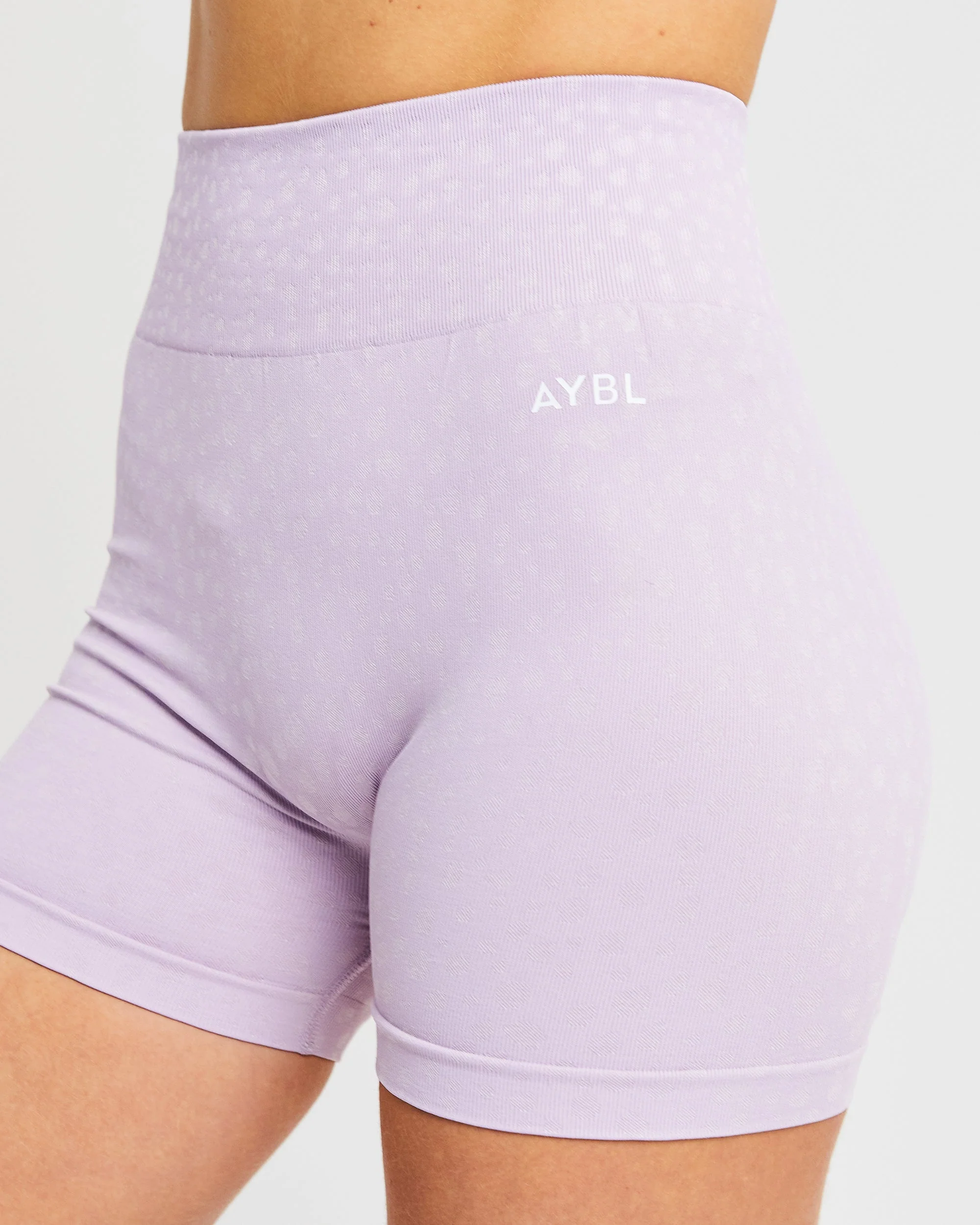 Evolve Speckle Seamless Shorts - Lilac - Image 5